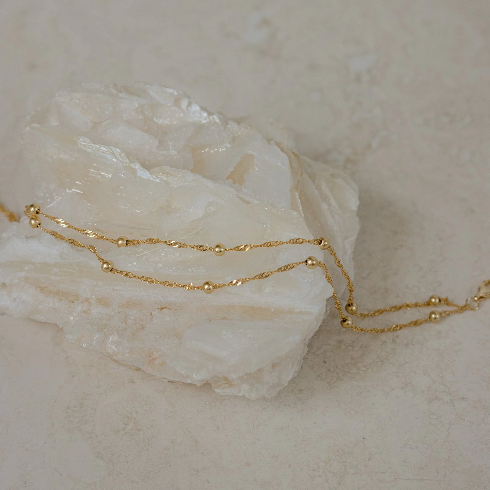 Duo Bead Chain Bracelet - Image 7