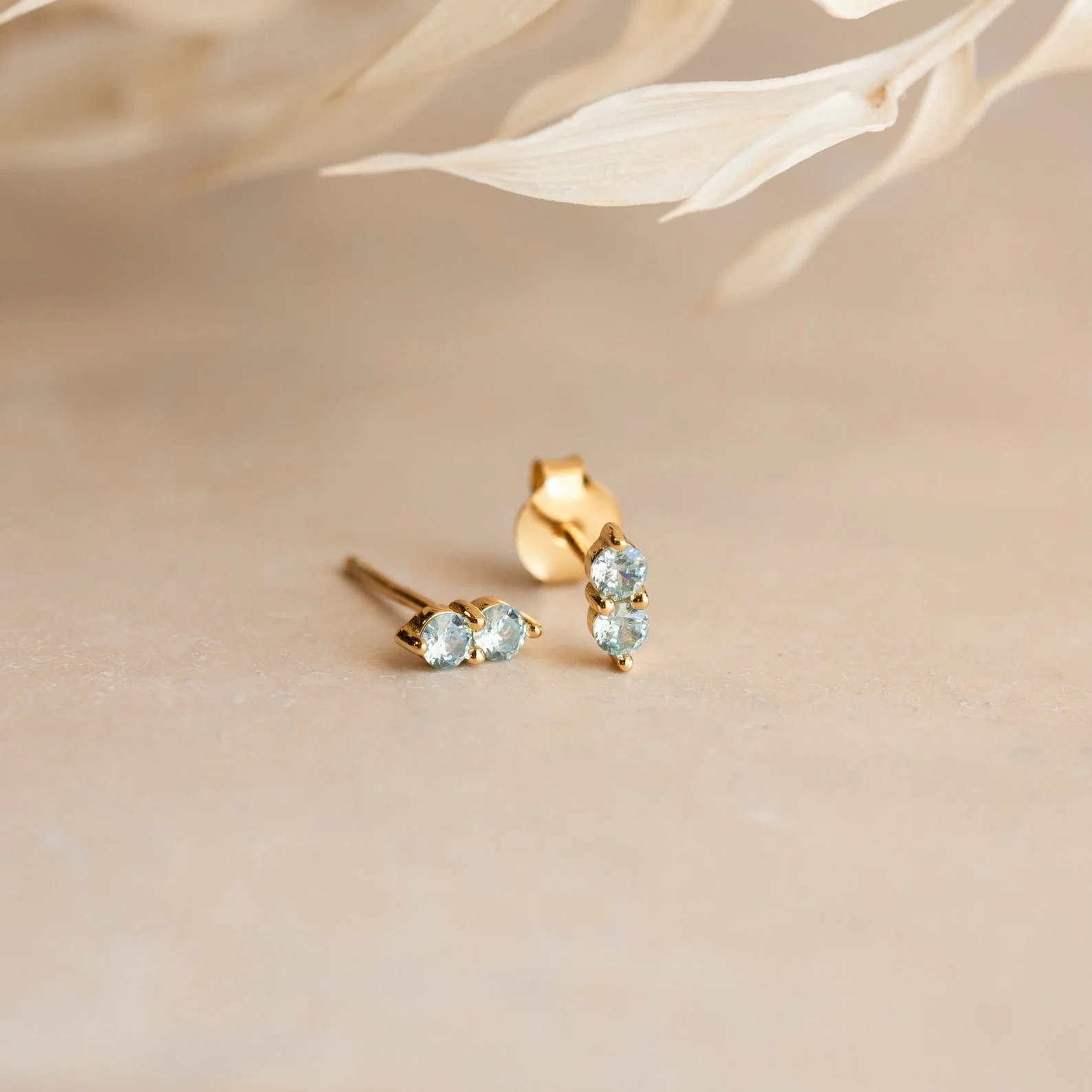 Duo Birthstone Studs - Image 5