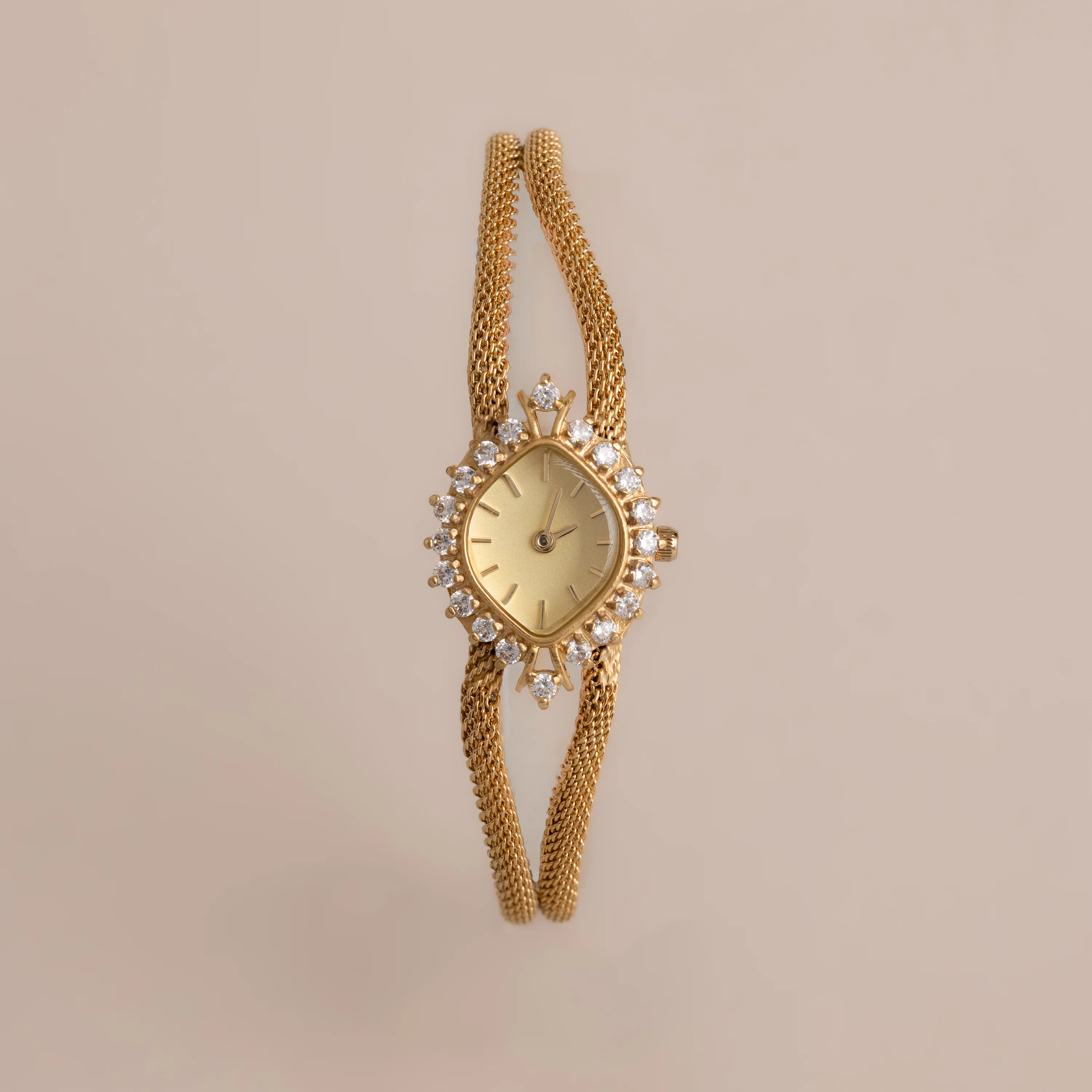 Duo Chain Diamond Timepiece