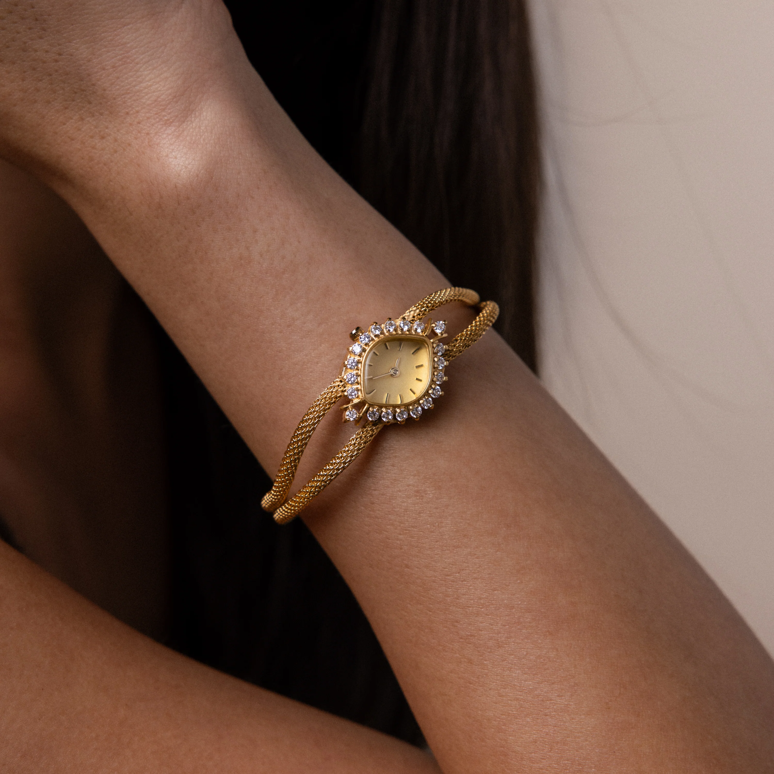 Duo Chain Diamond Timepiece - Image 2