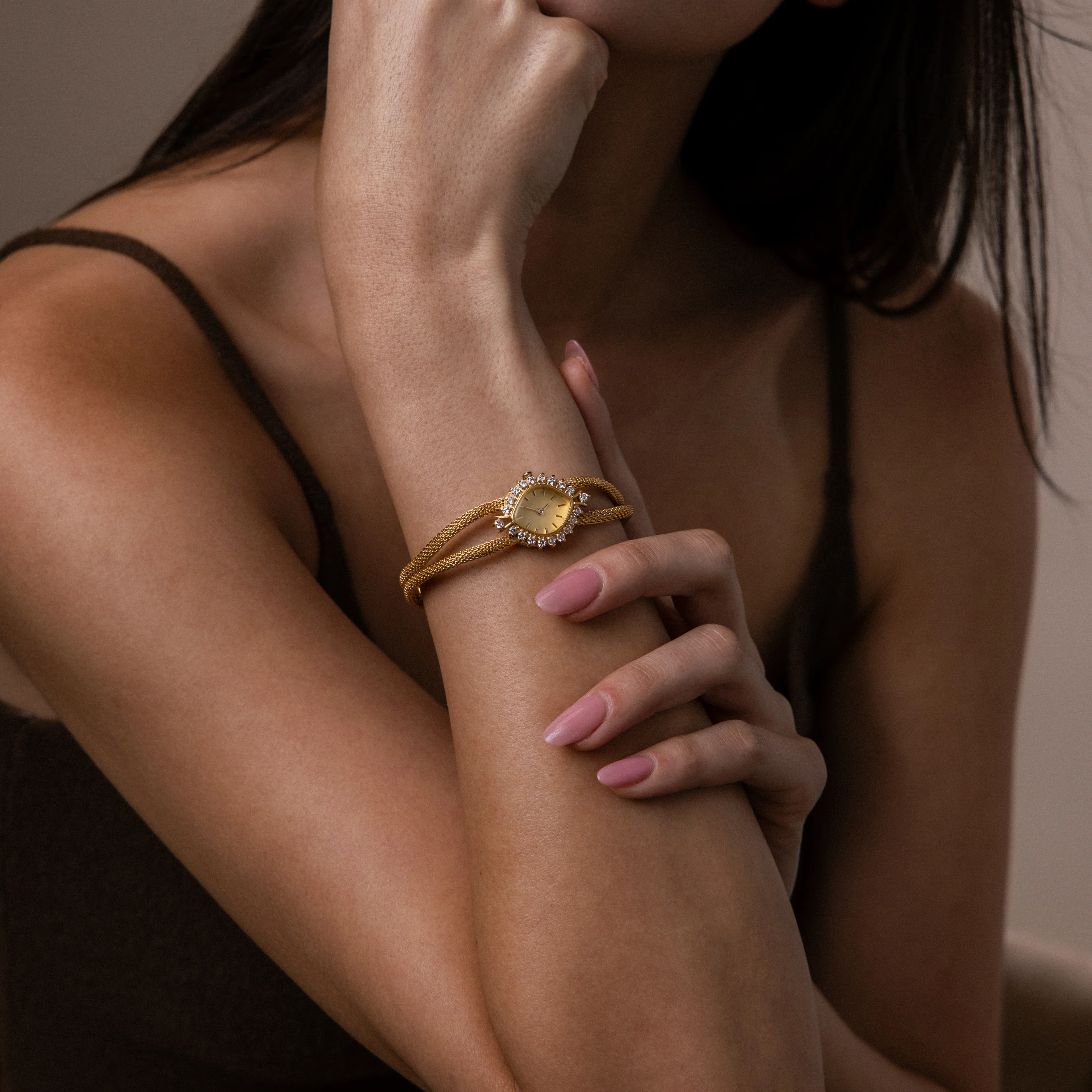 Duo Chain Diamond Timepiece - Image 4