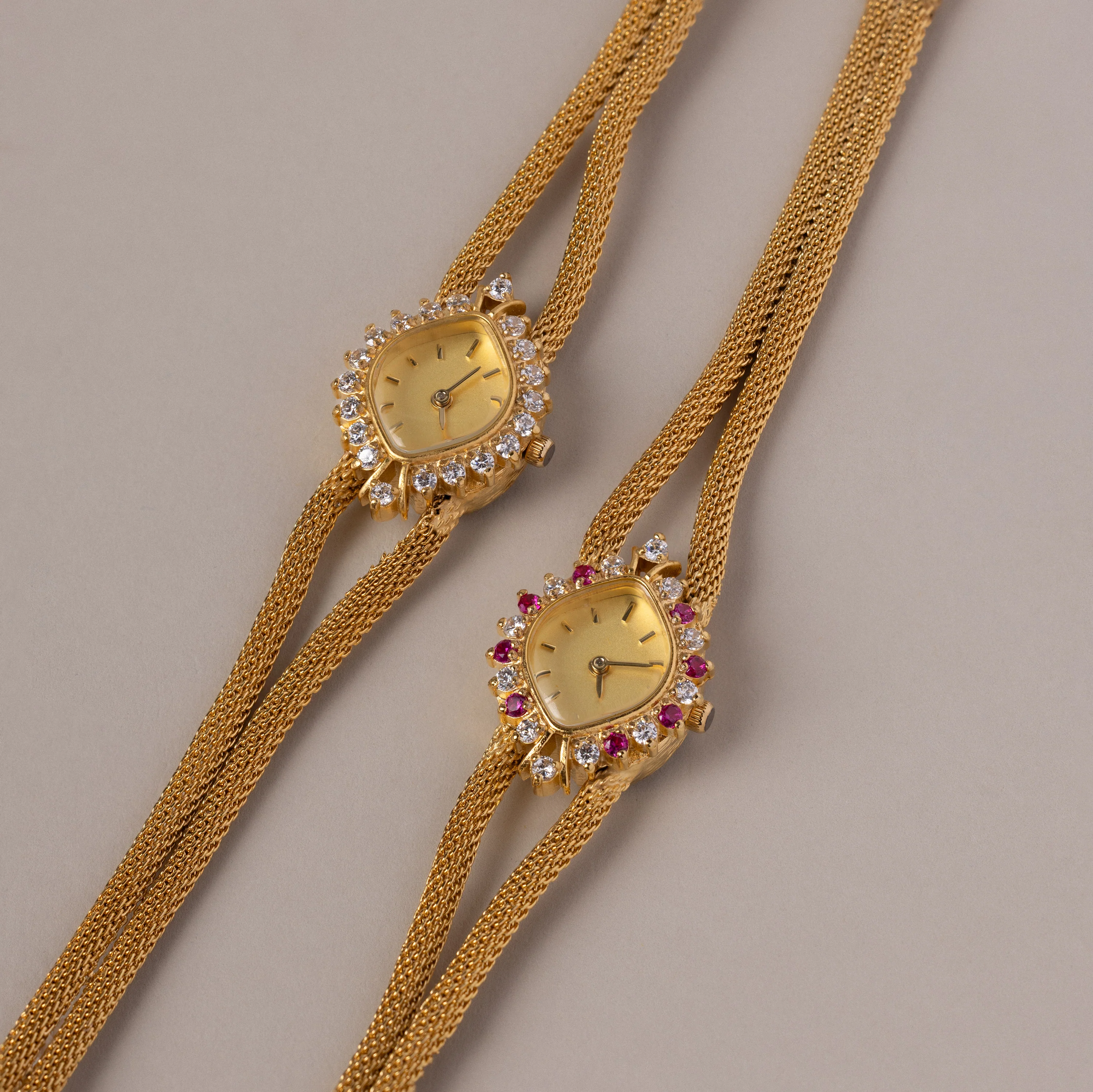 Duo Chain Gemstone Timepiece - Image 6