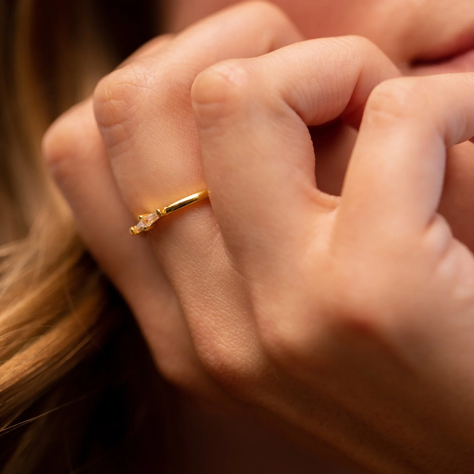 Eleanor Baguette Diamond Ring - Image 6