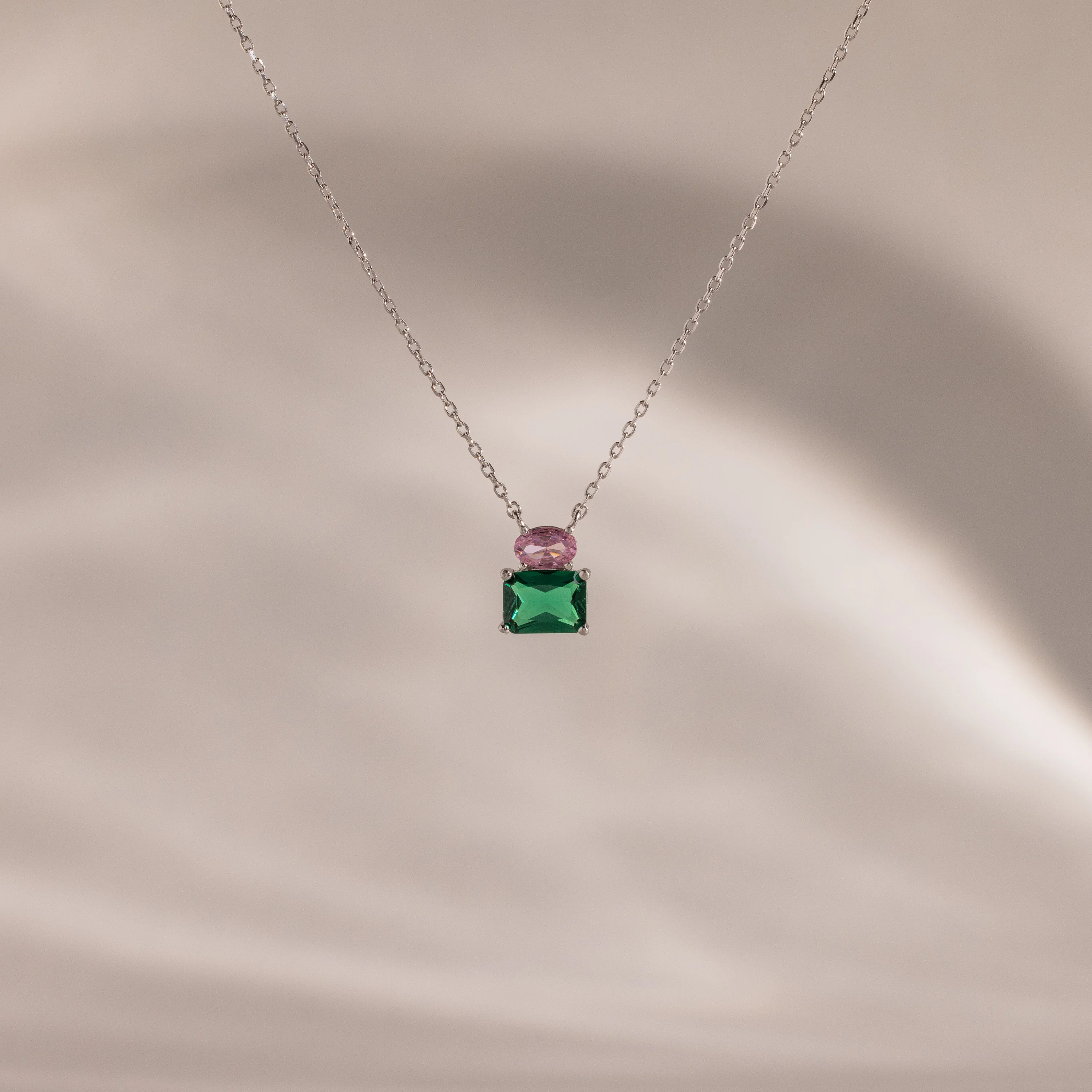 Emerald Bloom Necklace - Image 2