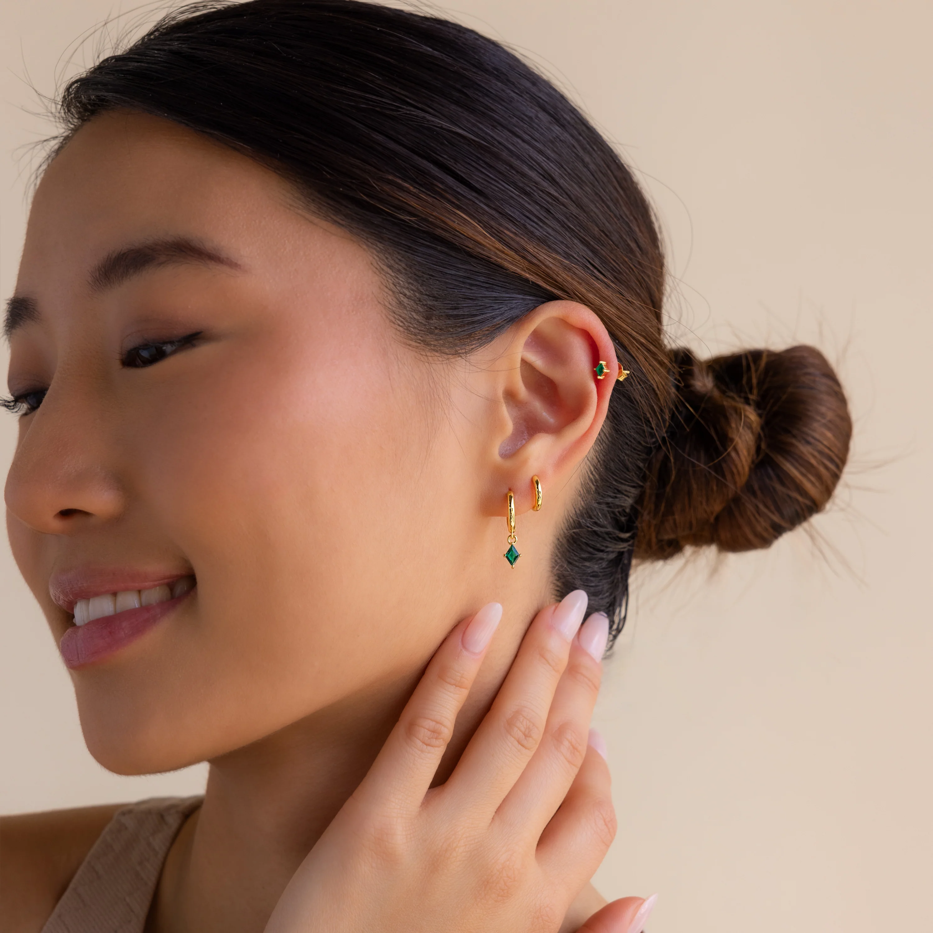 Emerald Earrings Set - Image 6
