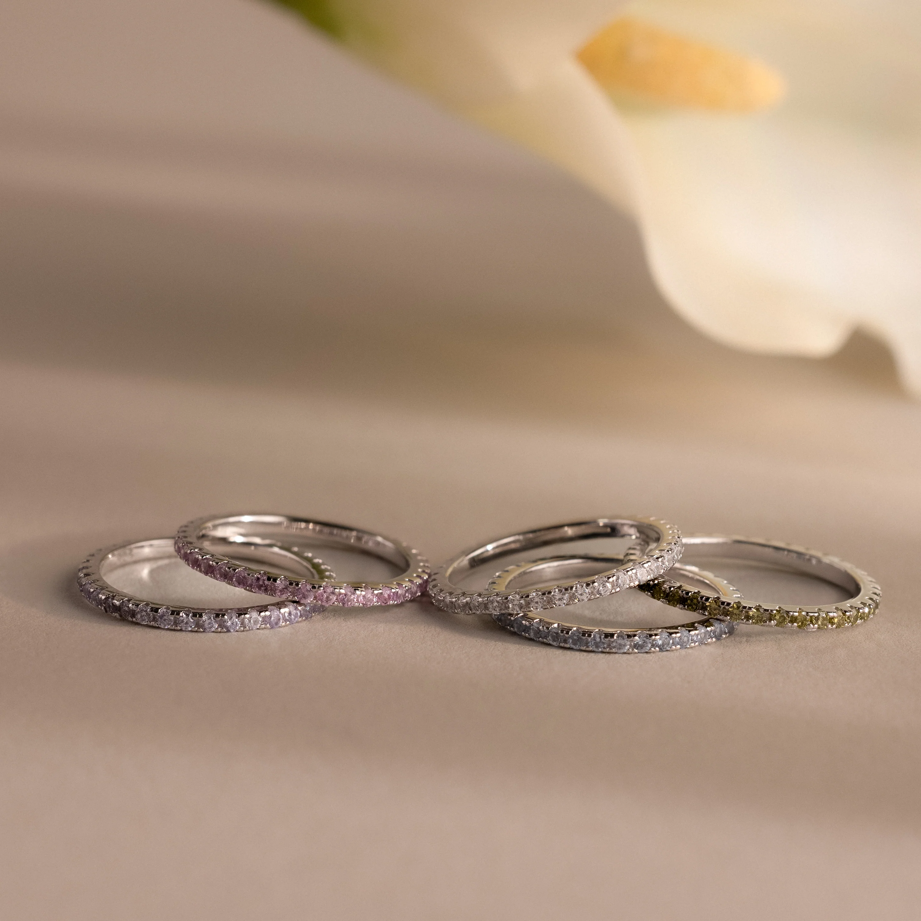 Endless Eternity Birthstone Ring - Image 13
