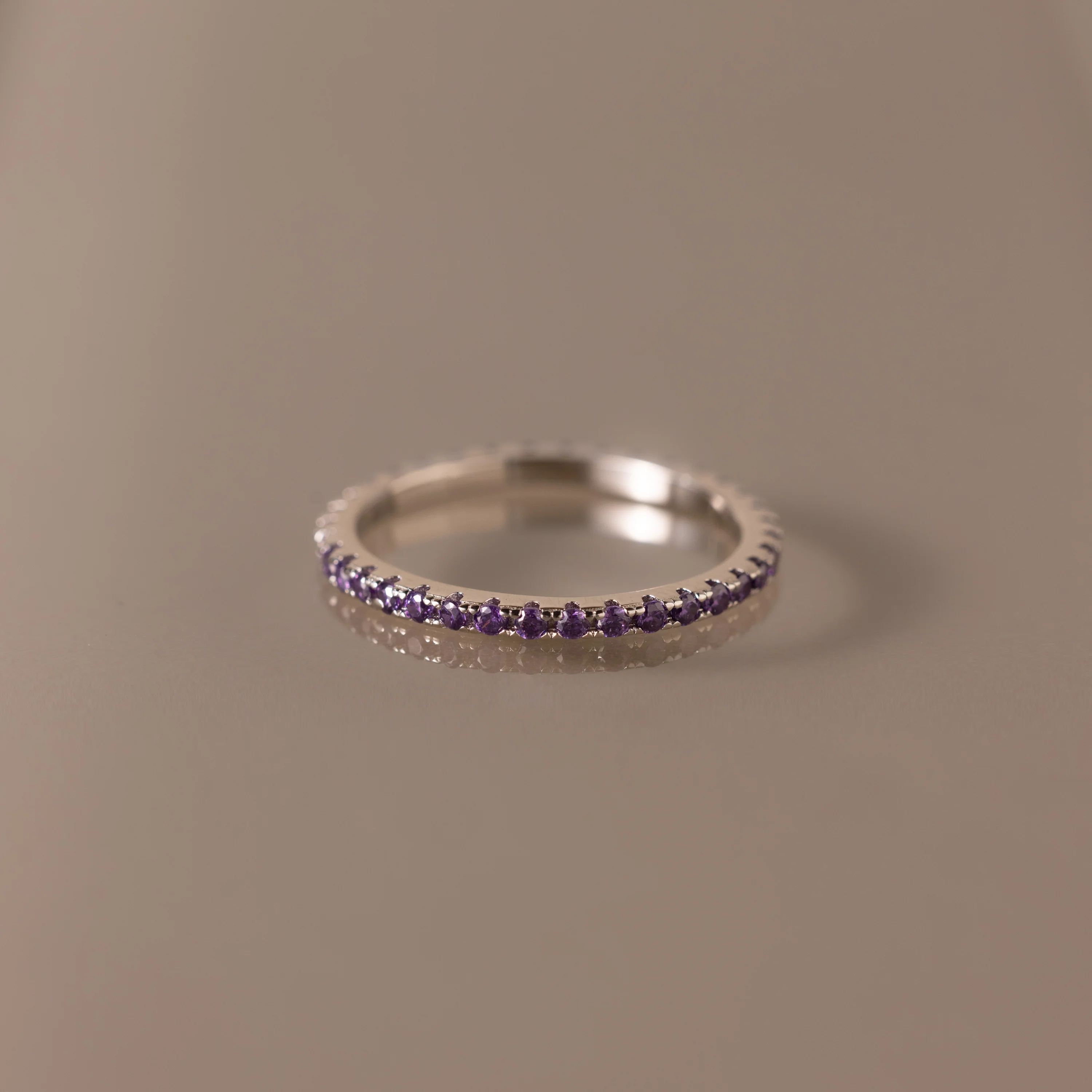 Endless Eternity Amethyst Ring - Image 3