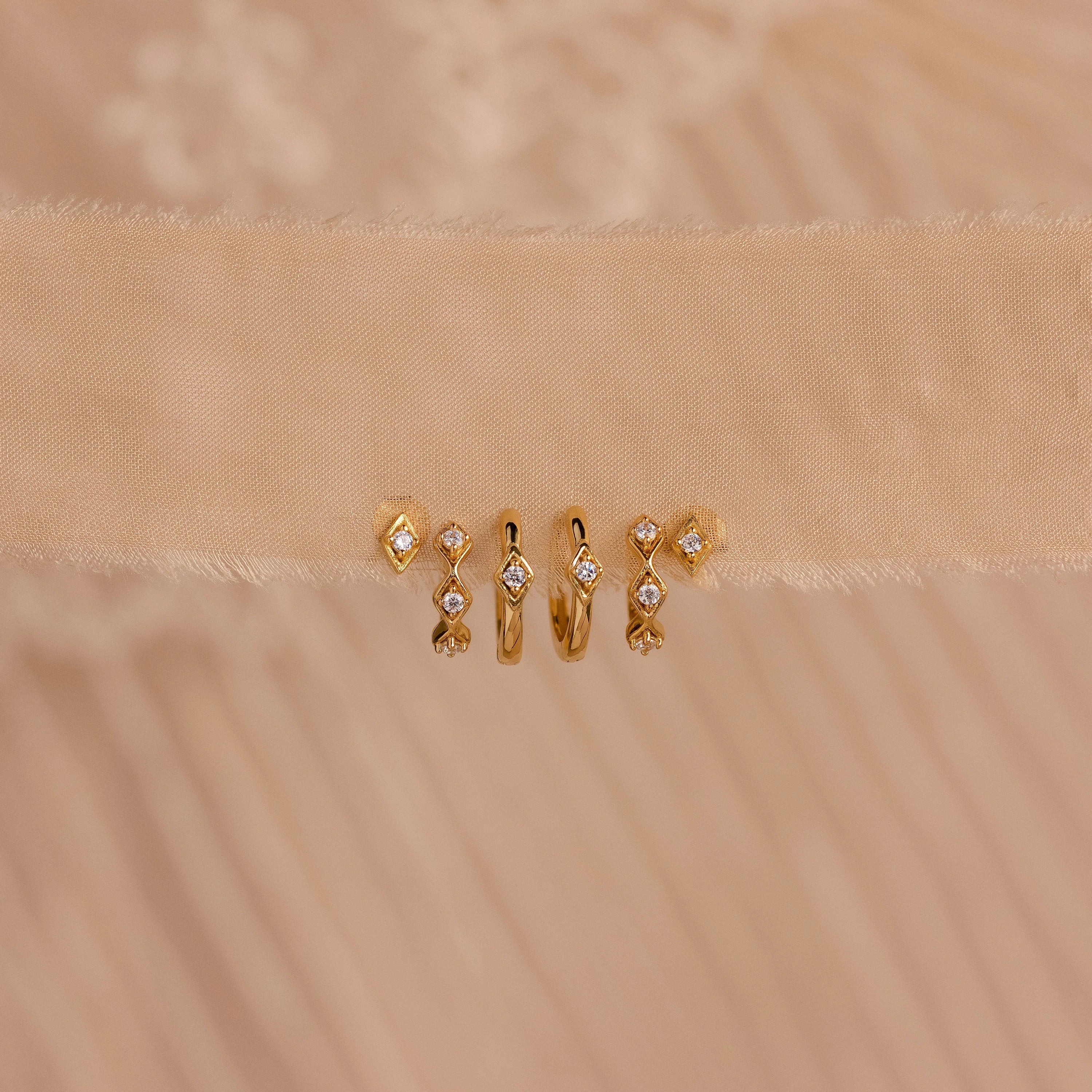 Ericka Diamond Hoops - Image 7