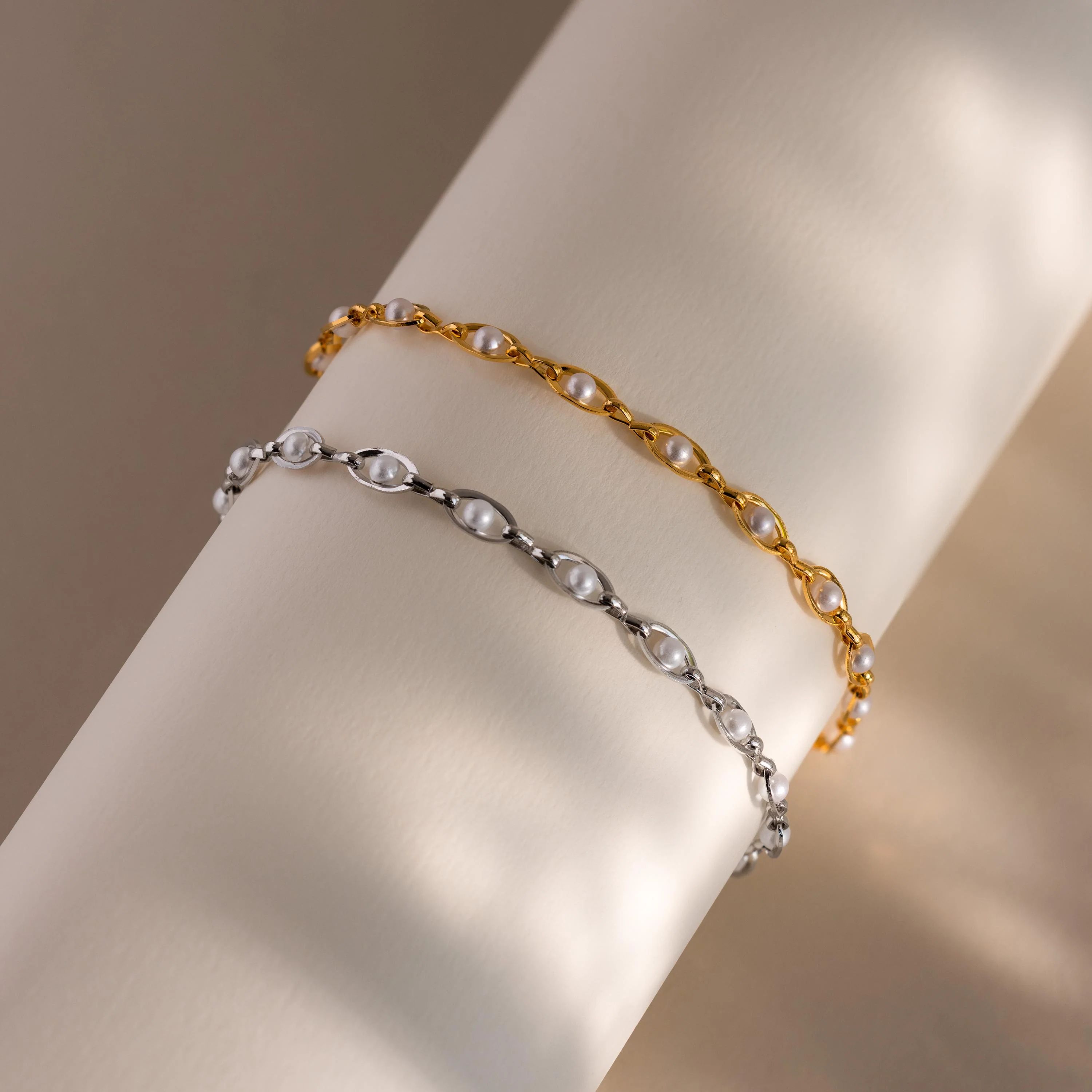 Eternity Pearl Anklet - Image 3