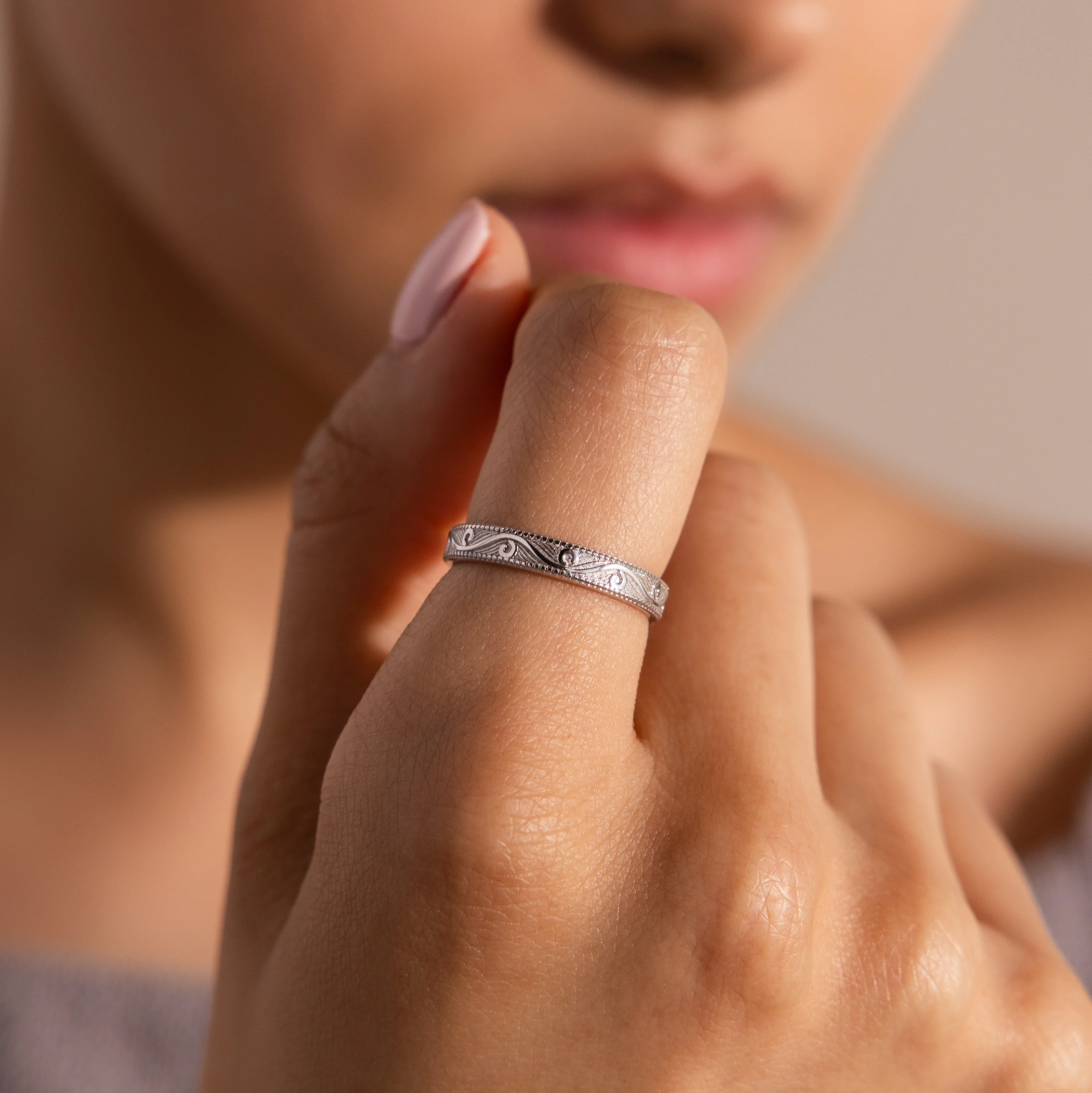 Filigree Ring in Silver - Image 2