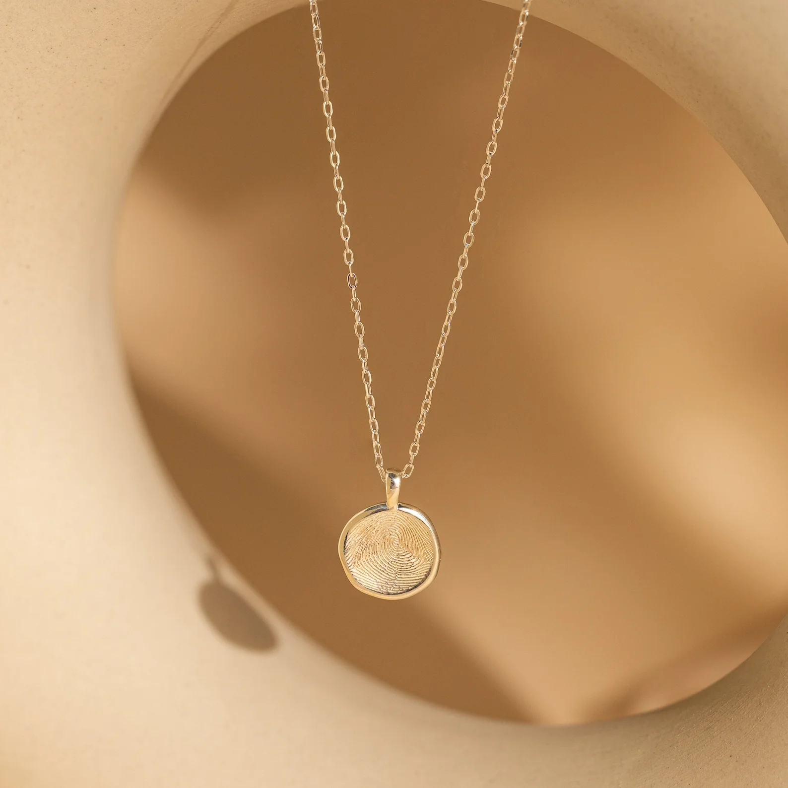 Fingerprint Coin Necklace - Image 5