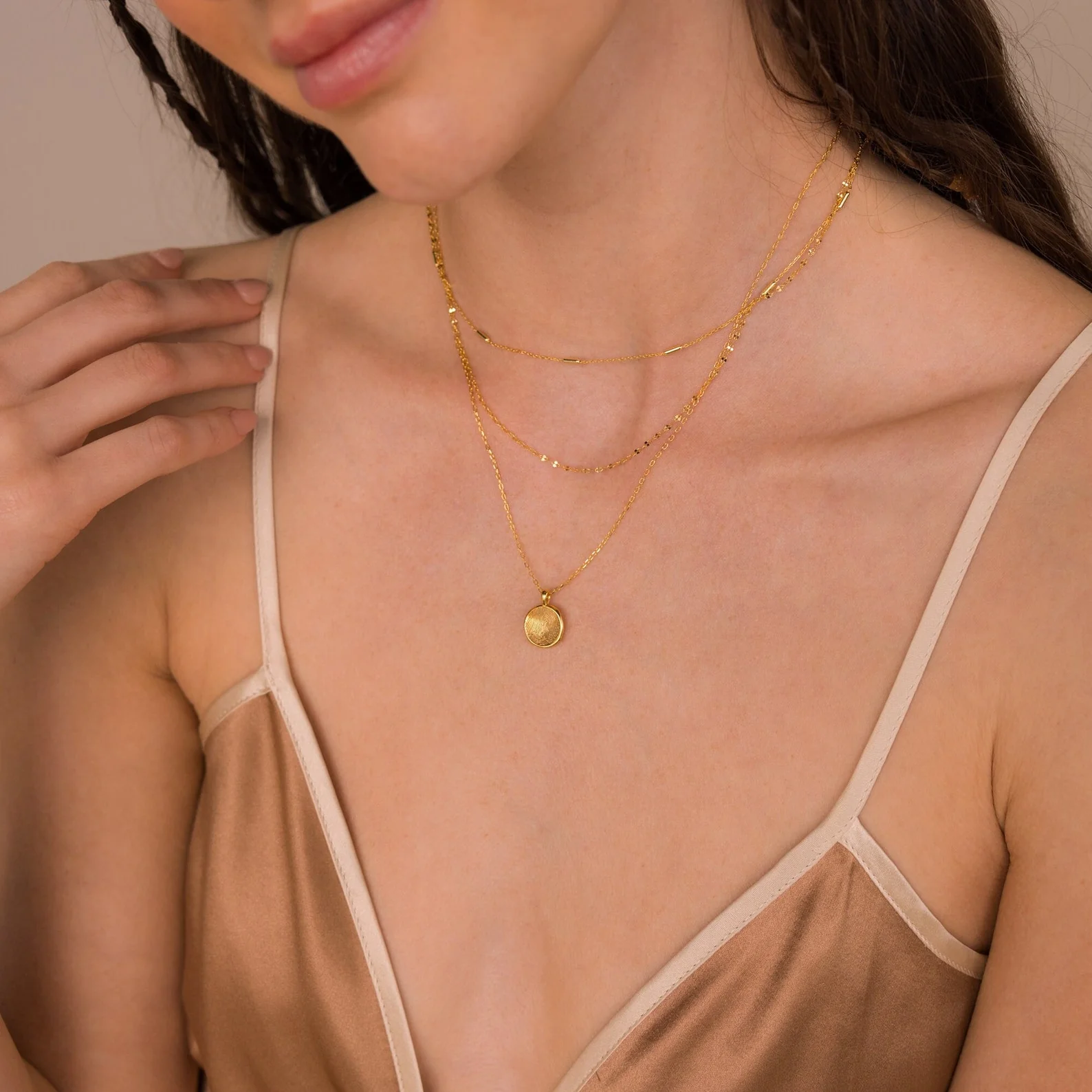Fingerprint Coin Necklace - Image 6