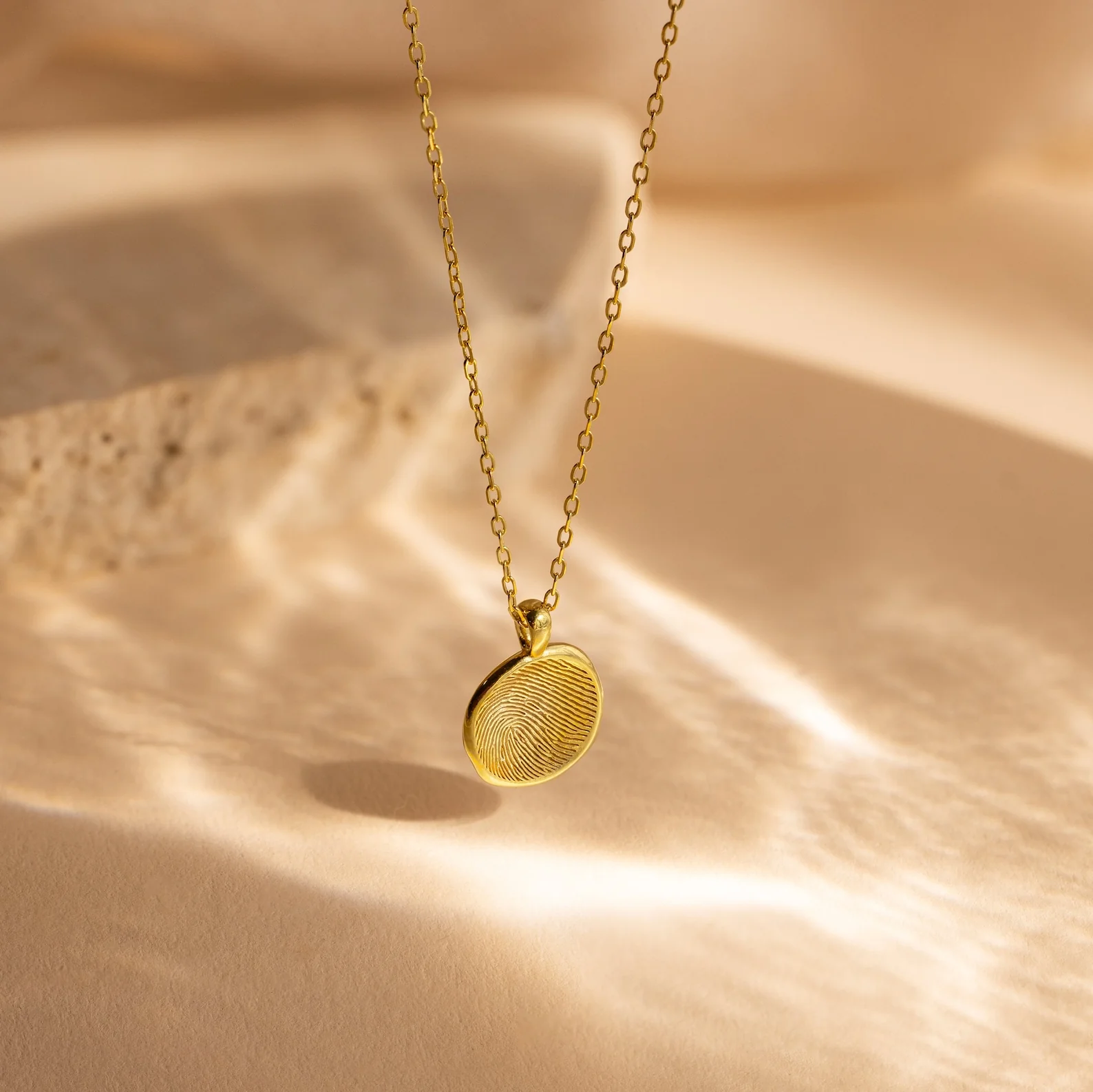 Fingerprint Coin Necklace - Image 7