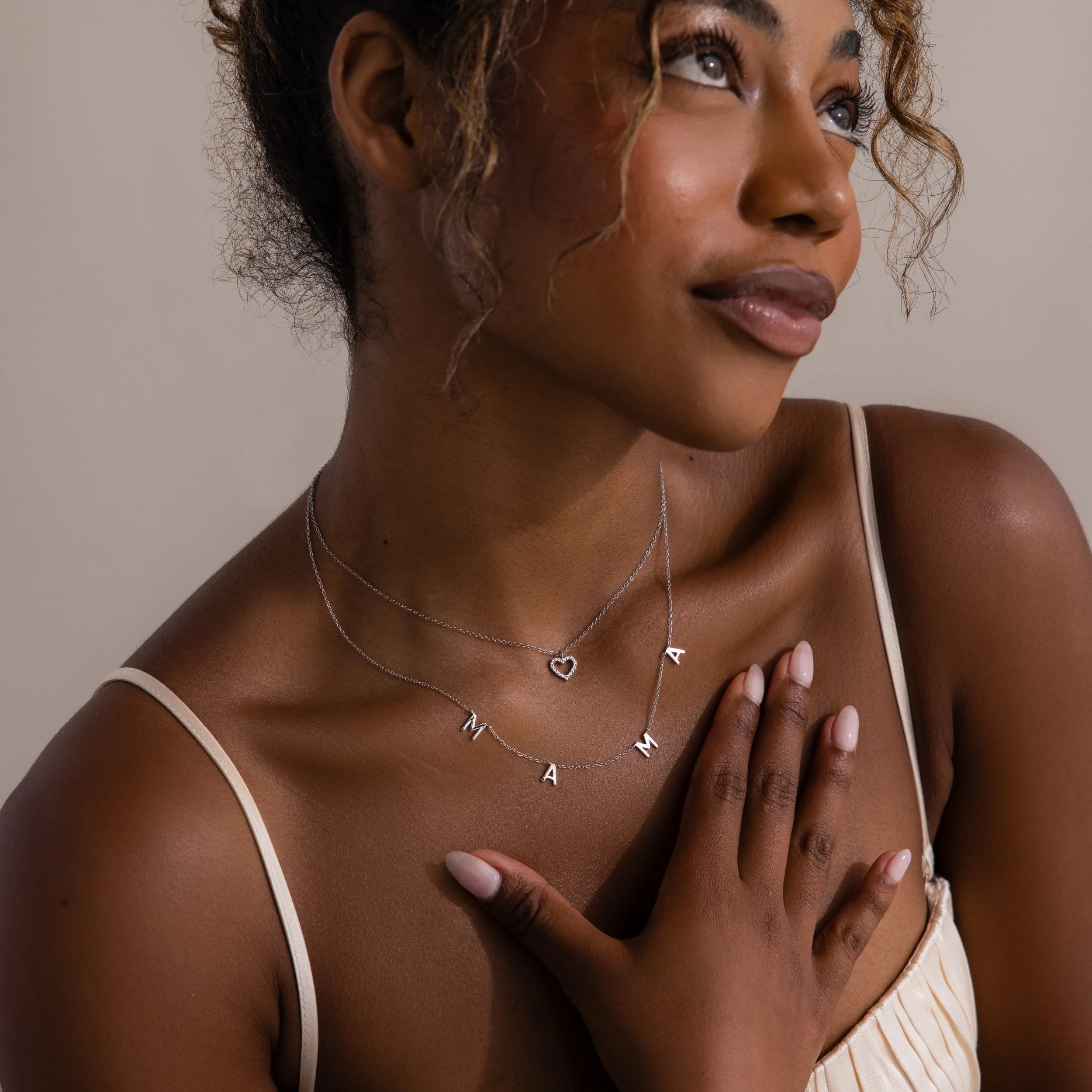 Forever Pave Heart Necklace - Image 8
