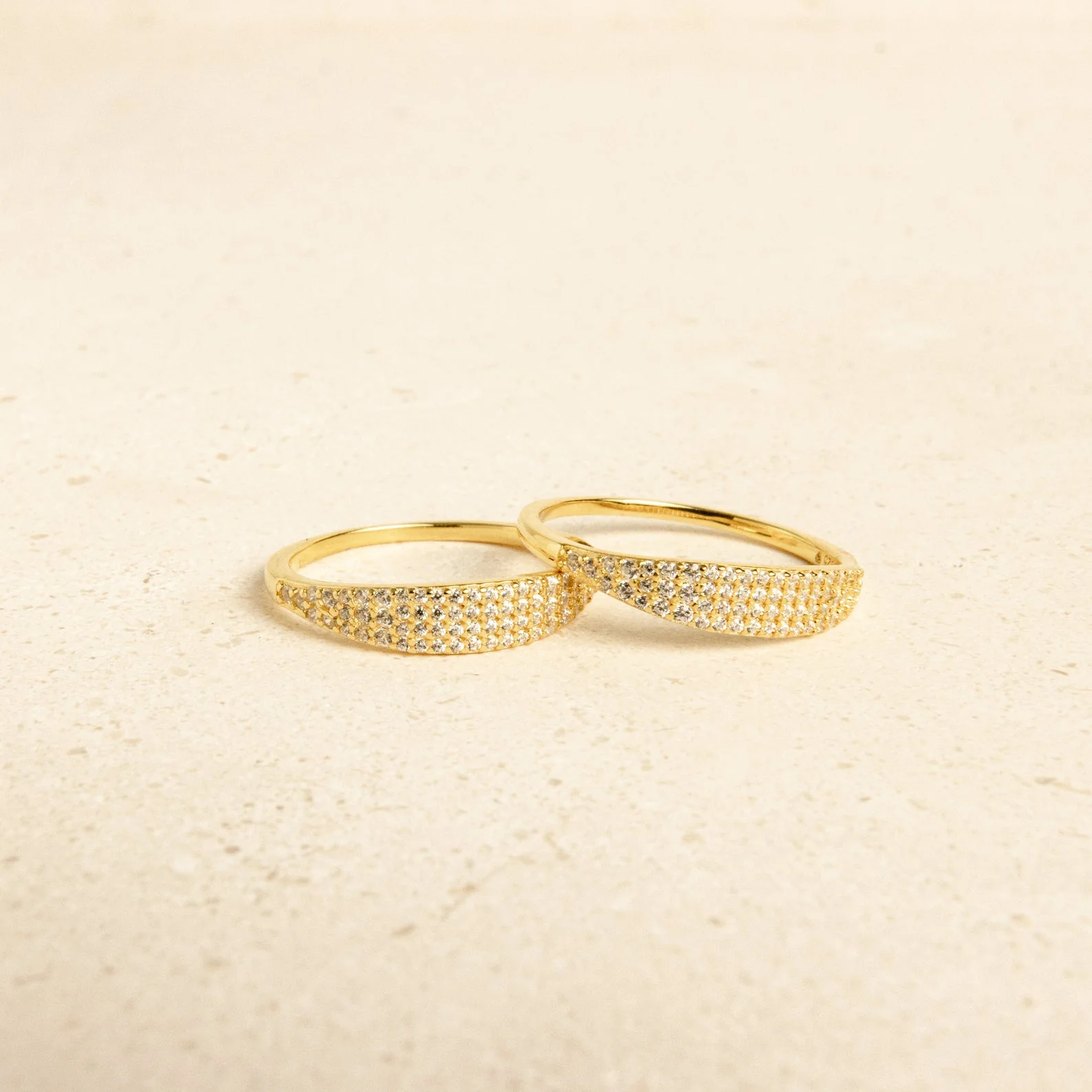 Gina Pave Signet Ring - Image 4