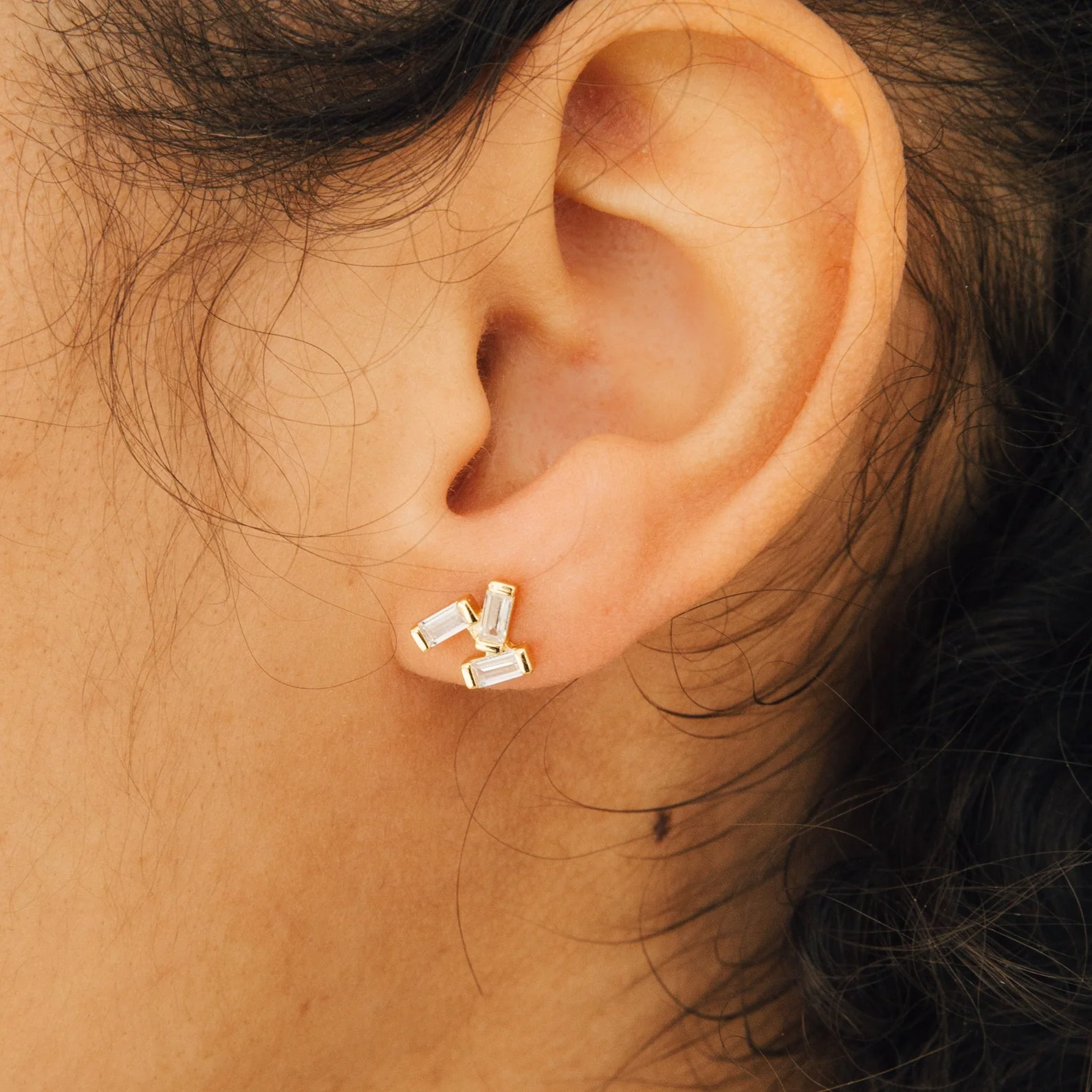 Glacier Diamond Studs - Image 6