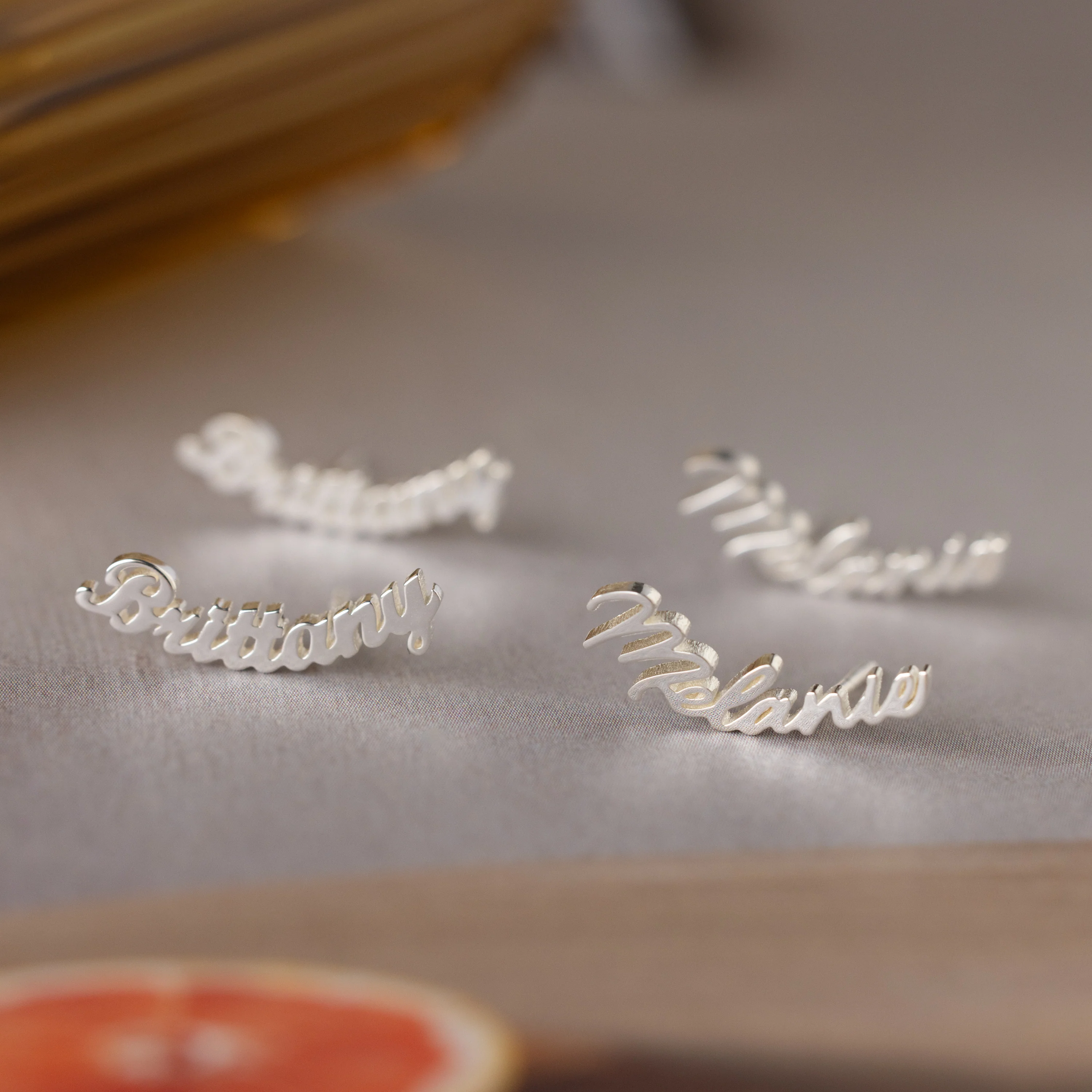 Grace Name Earrings - Image 3
