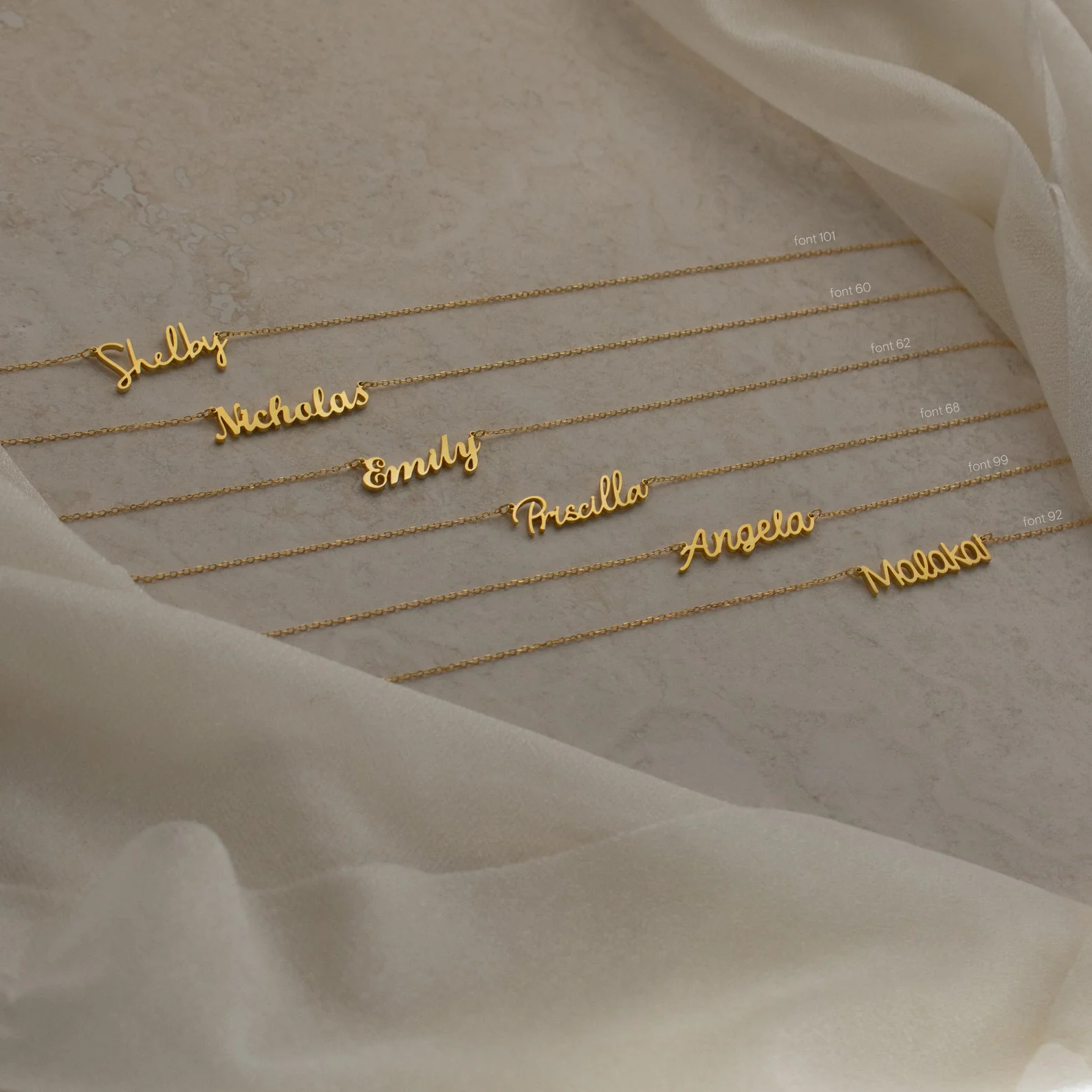 Grace Name Necklace - Image 4