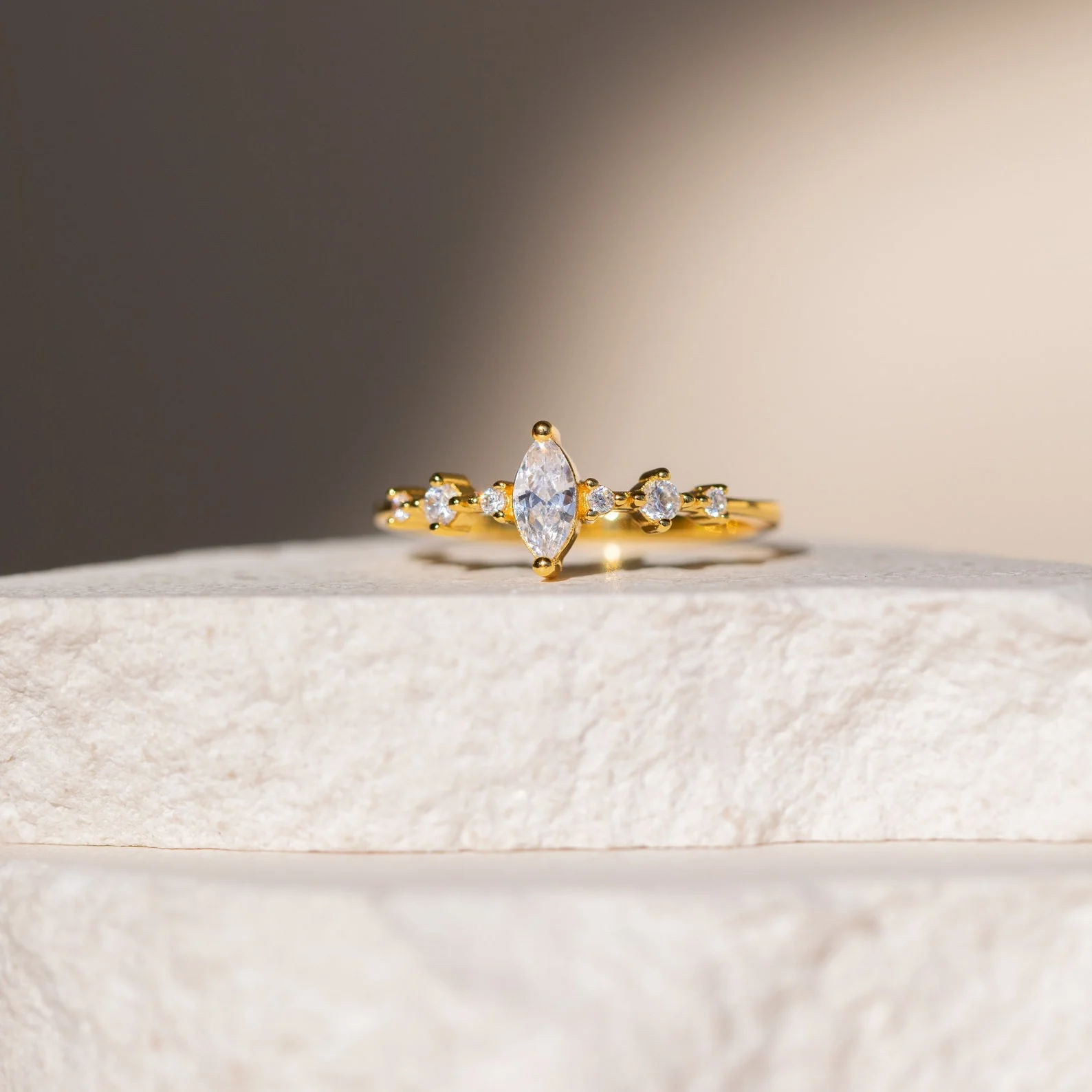 Harlow Diamond Ring in 18K Gold - Image 3