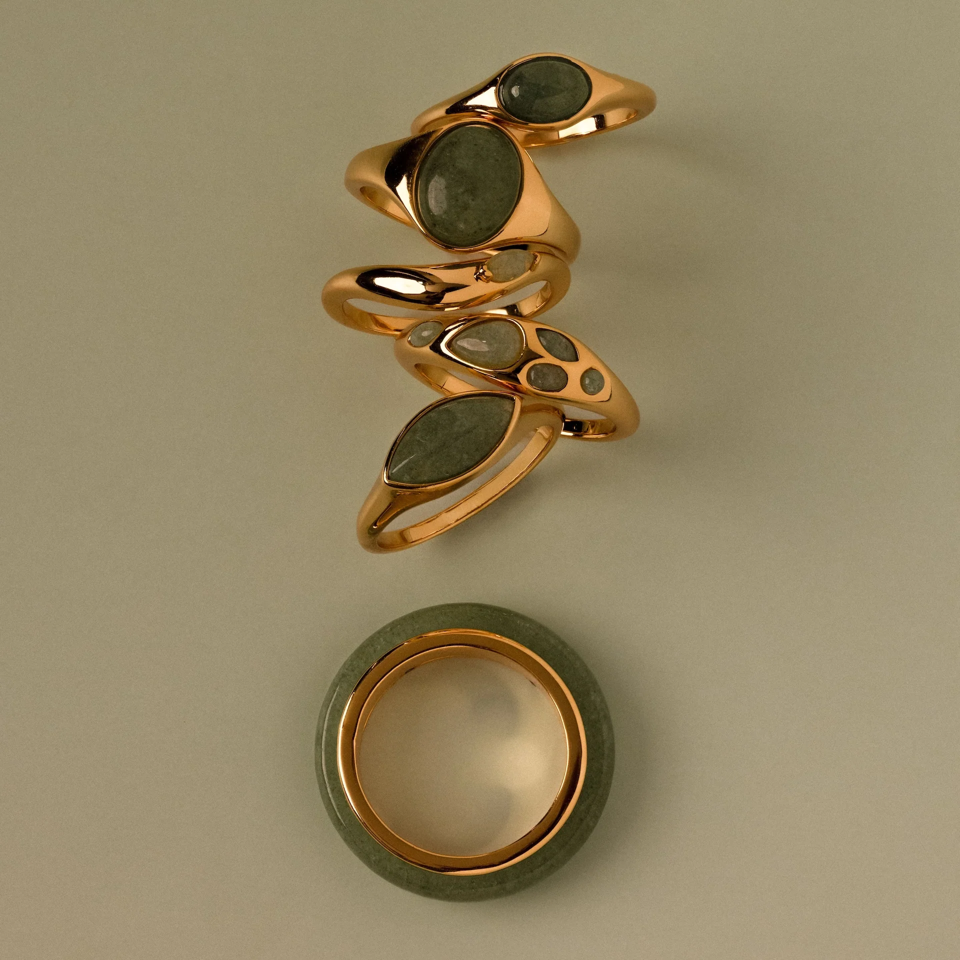 Haven Jade Spinner Ring - Image 7