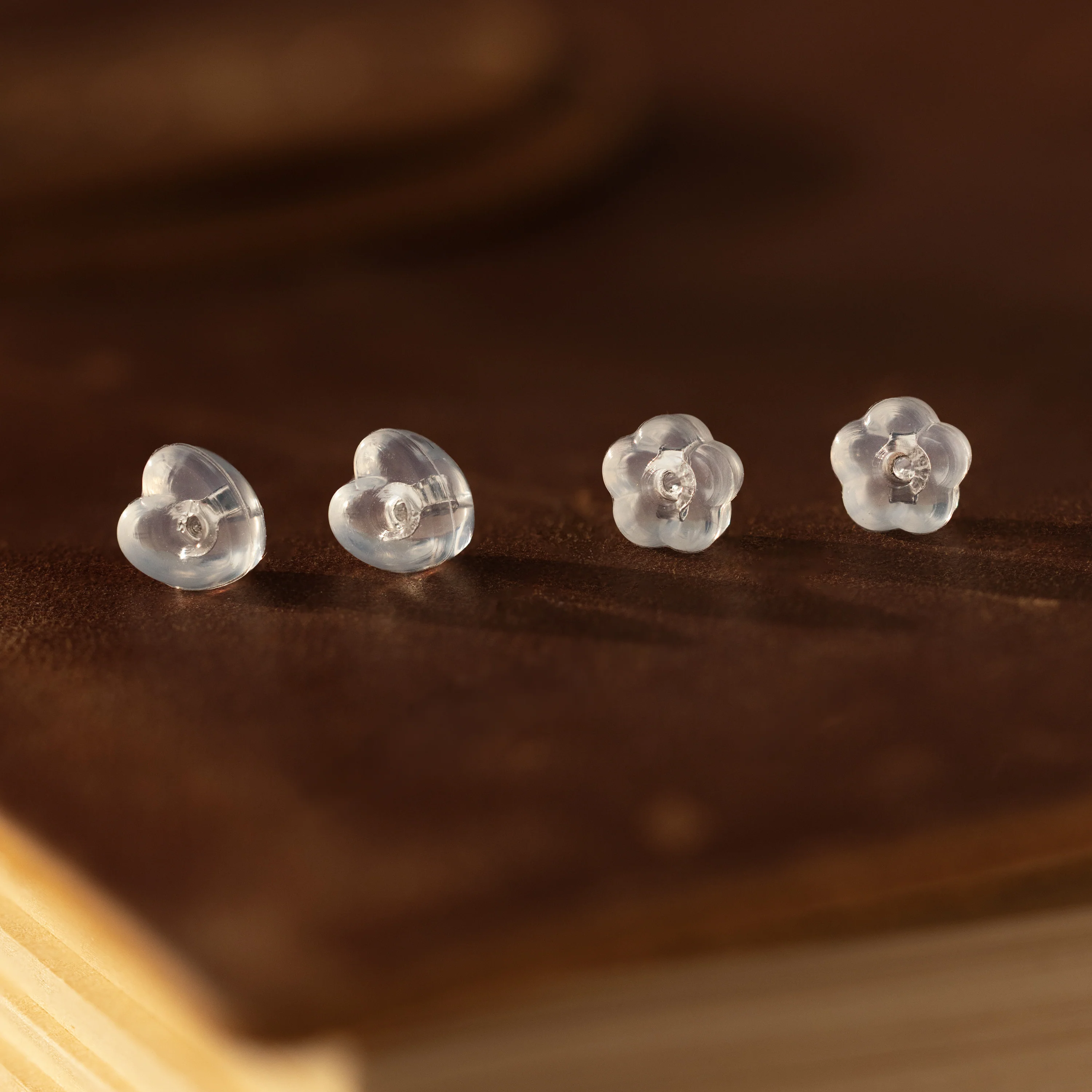 Heart & Flower Earring Backs - Image 4
