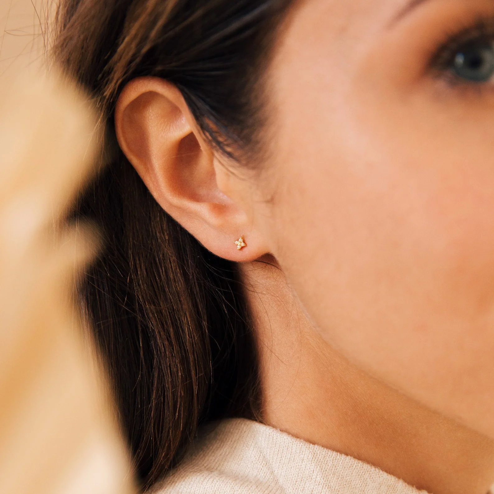 Hera Flower Studs - Image 5