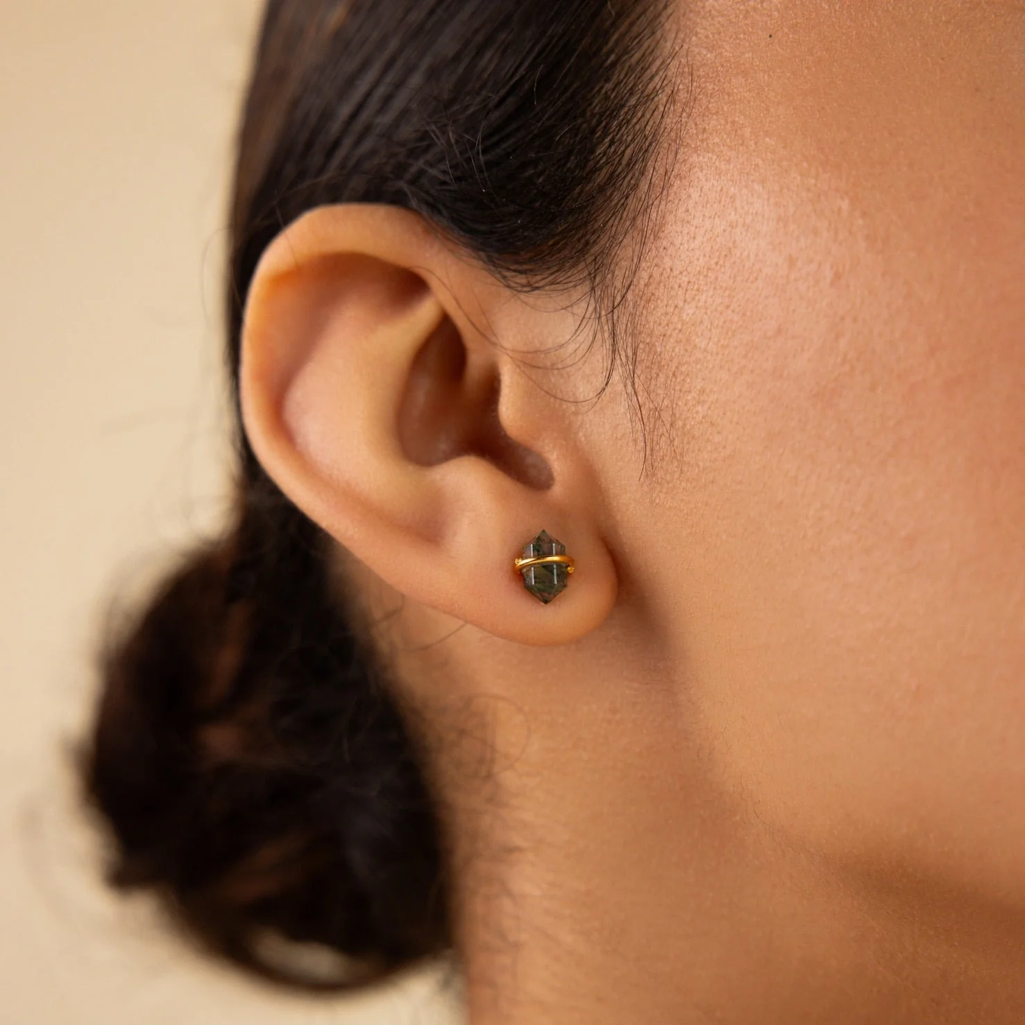 Herkimer Agate Studs - Image 8