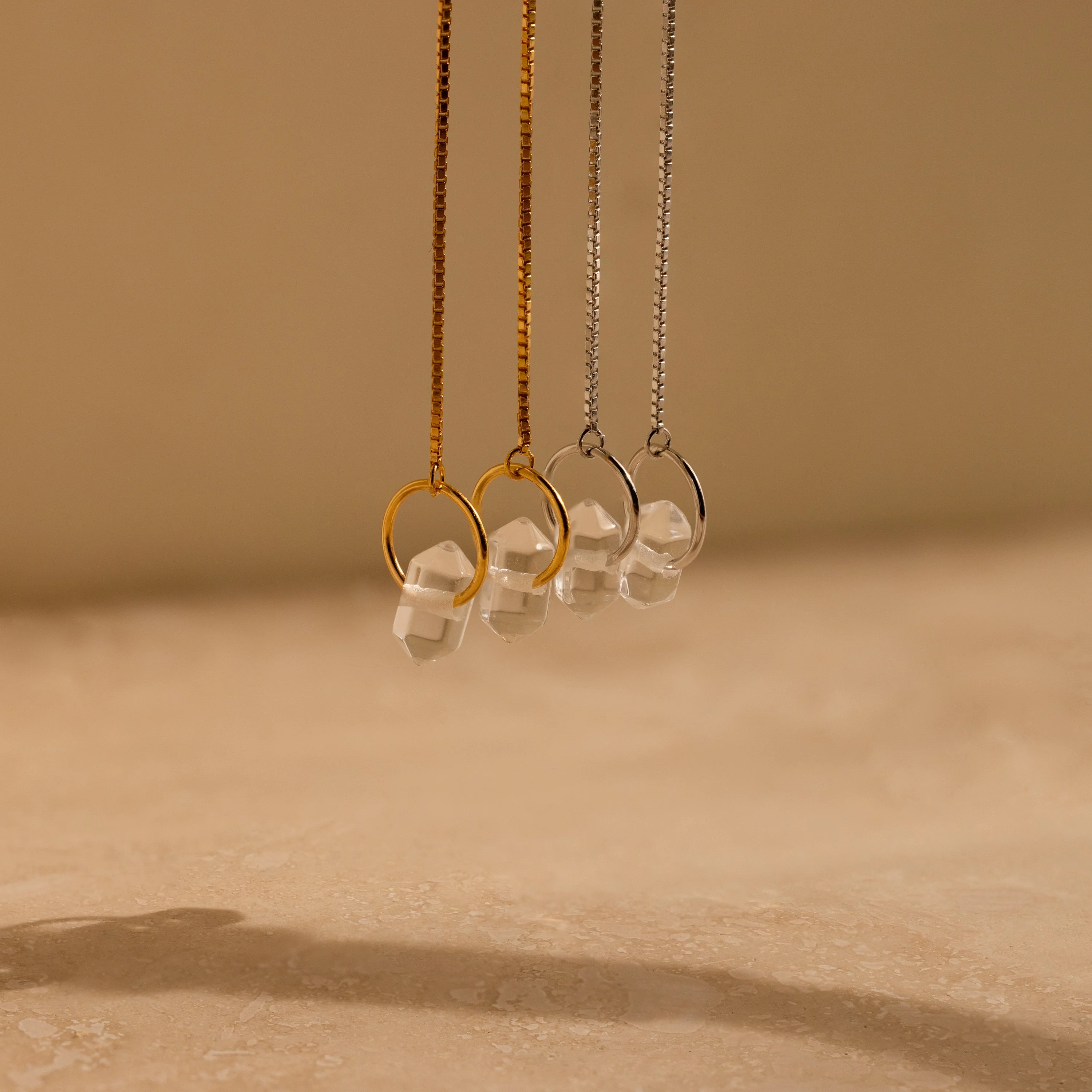 Herkimer Diamond Earrings - Image 3