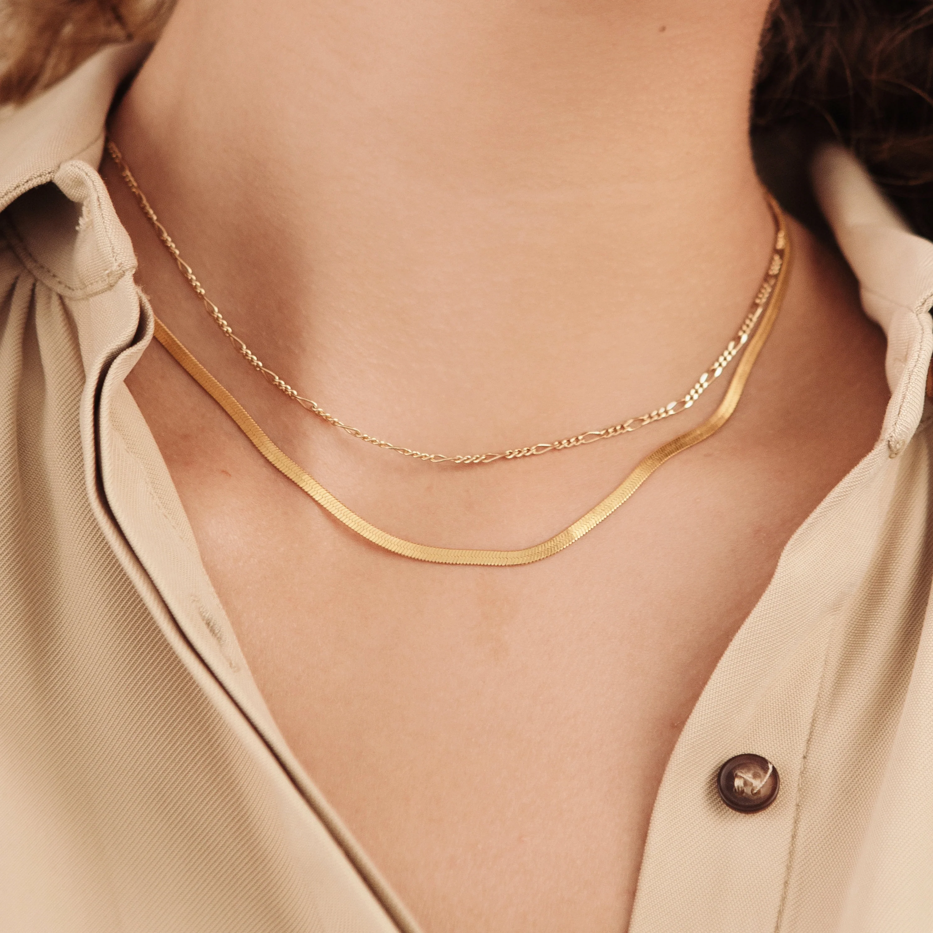 Herringbone Necklace - Image 3