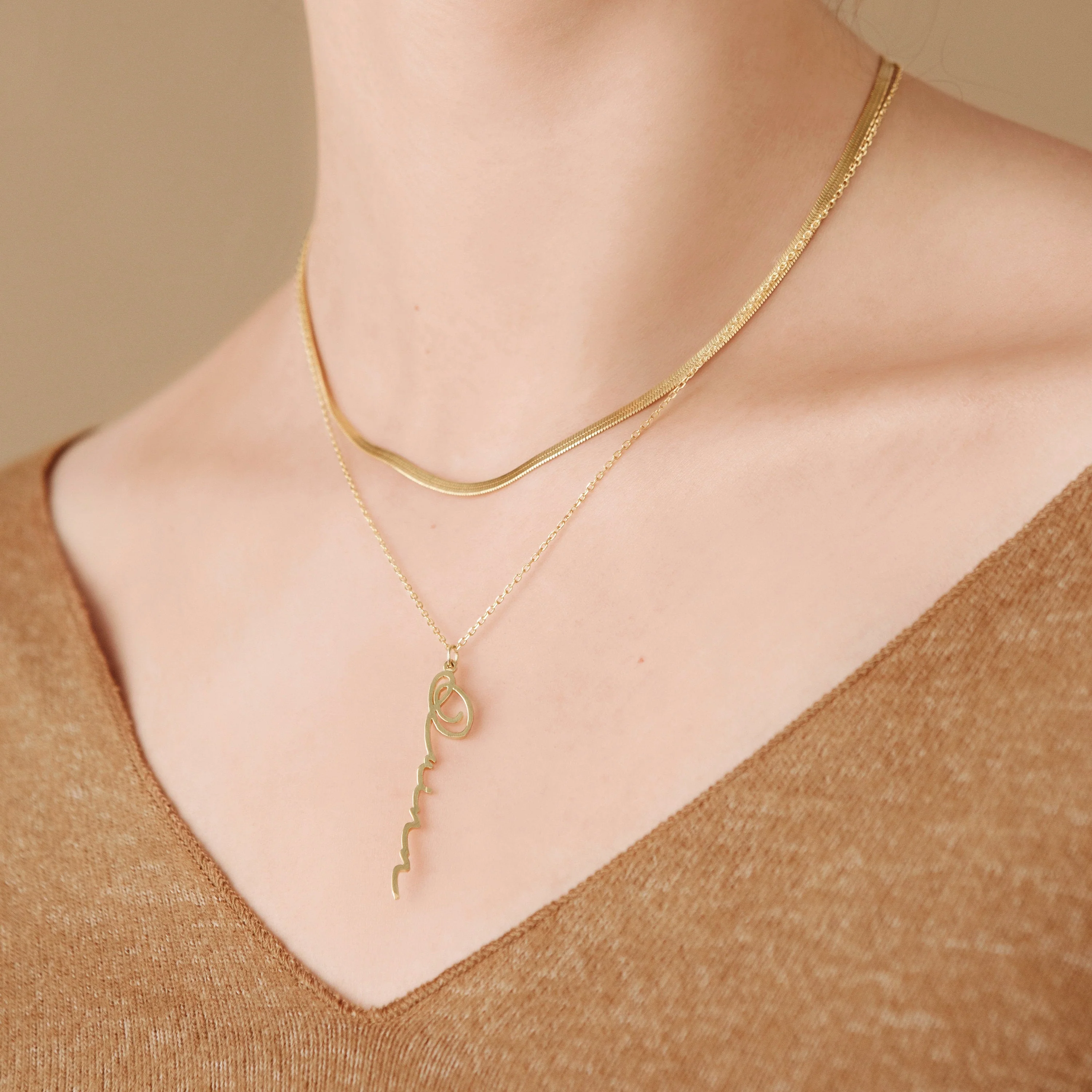 Herringbone Necklace - Image 6