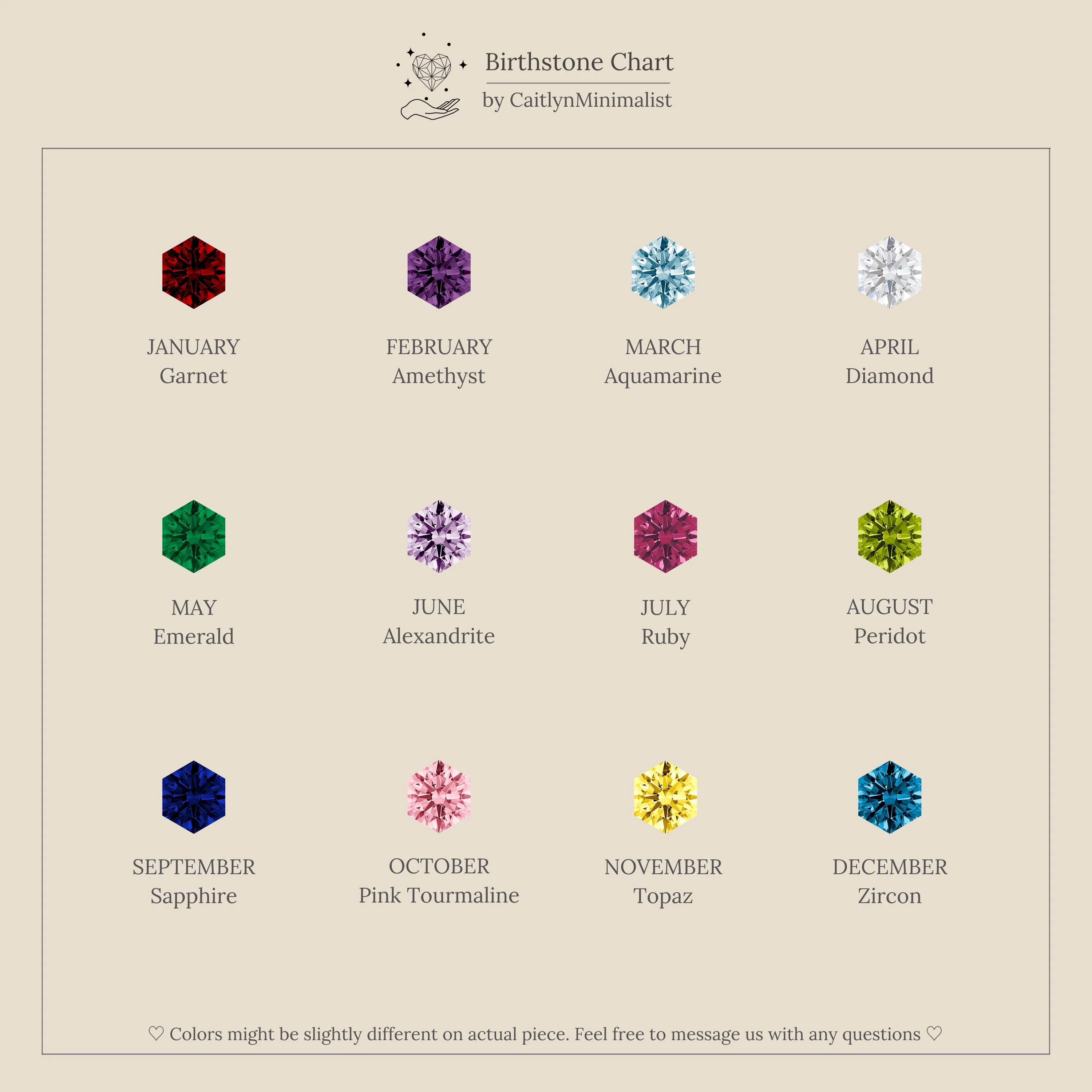 Hexagon Diamond Charm - Image 4