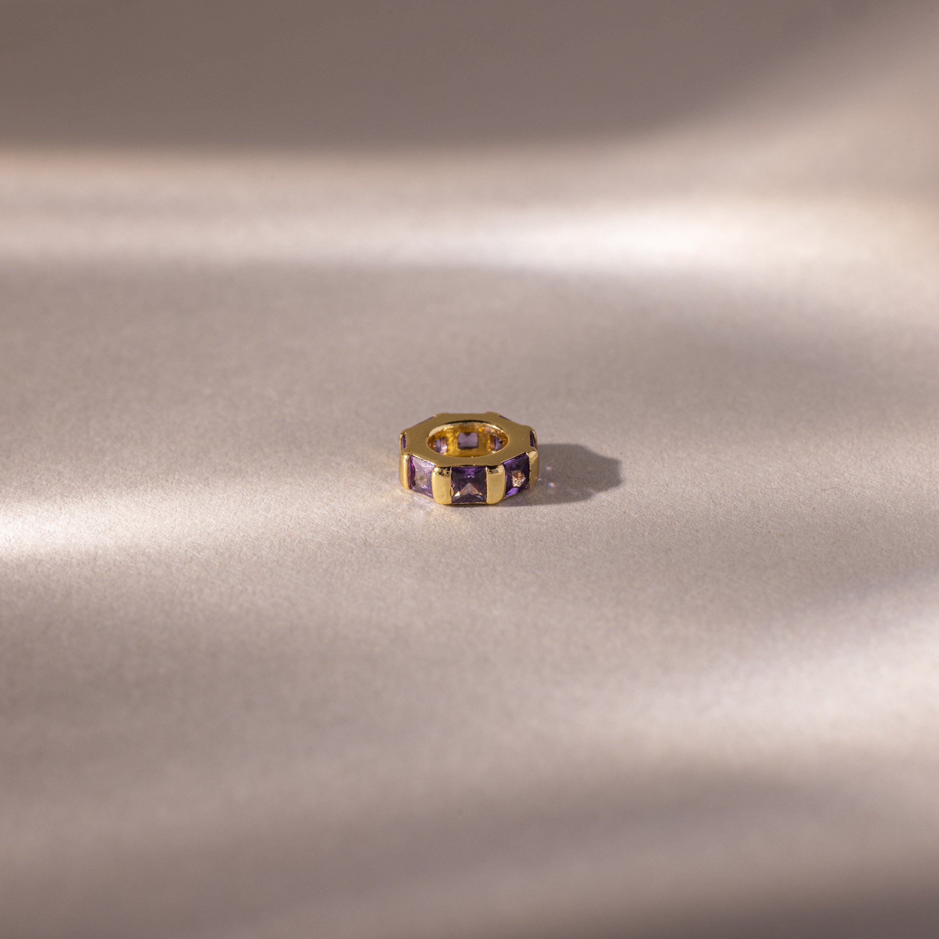 Infinity Princess Amethyst Charm