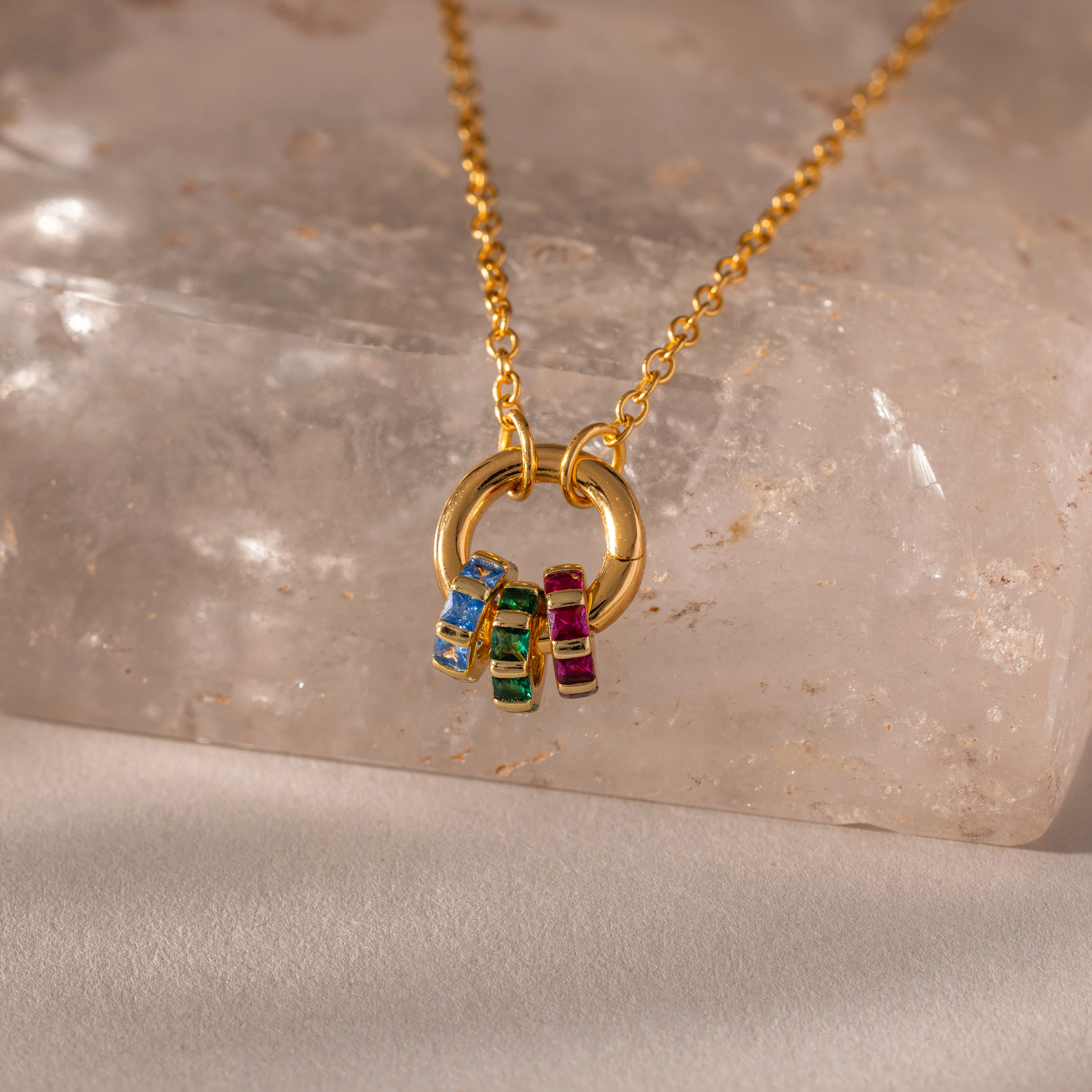 Infinity Princess Birthstone Charm - Image 19