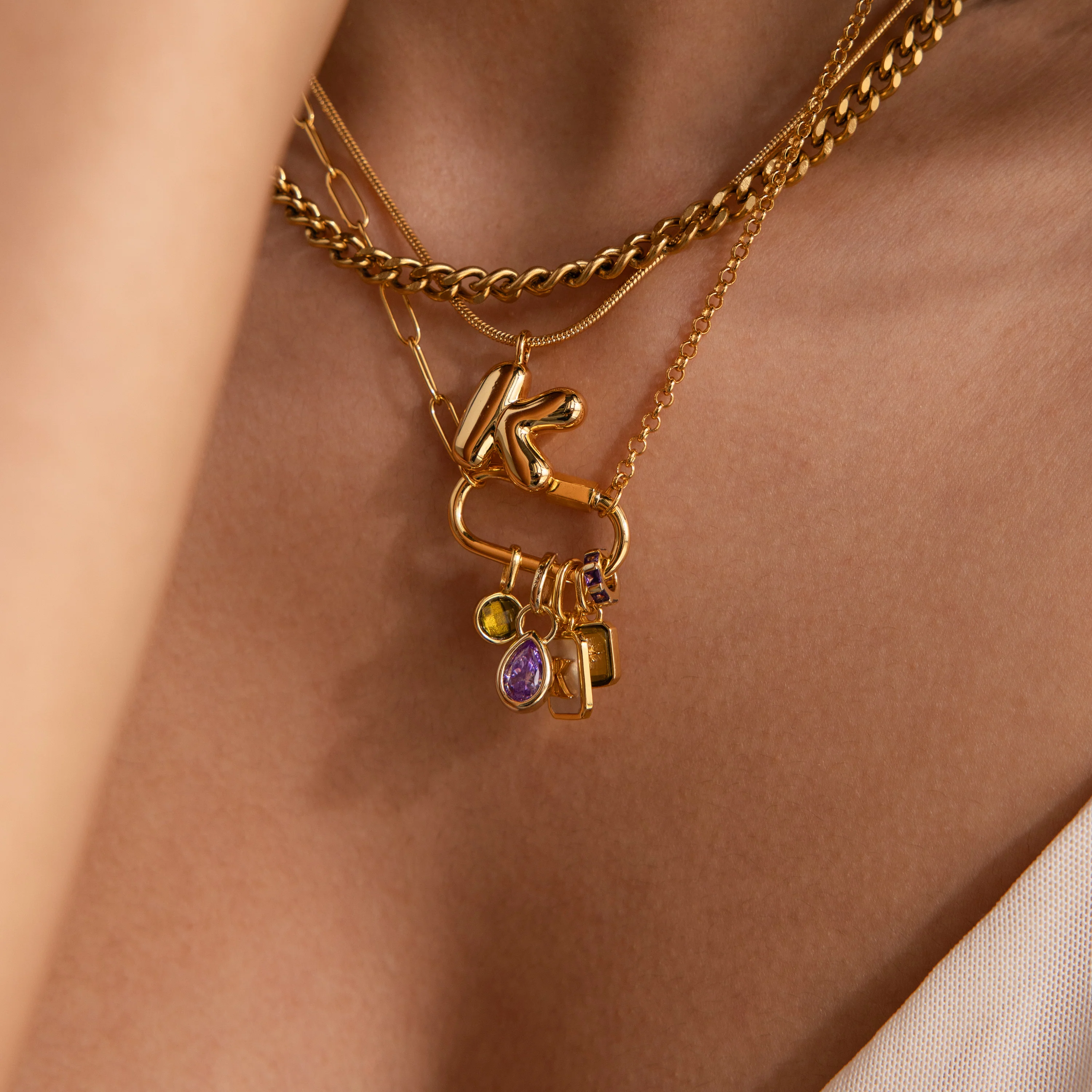 Infinity Princess Birthstone Charm - Image 6
