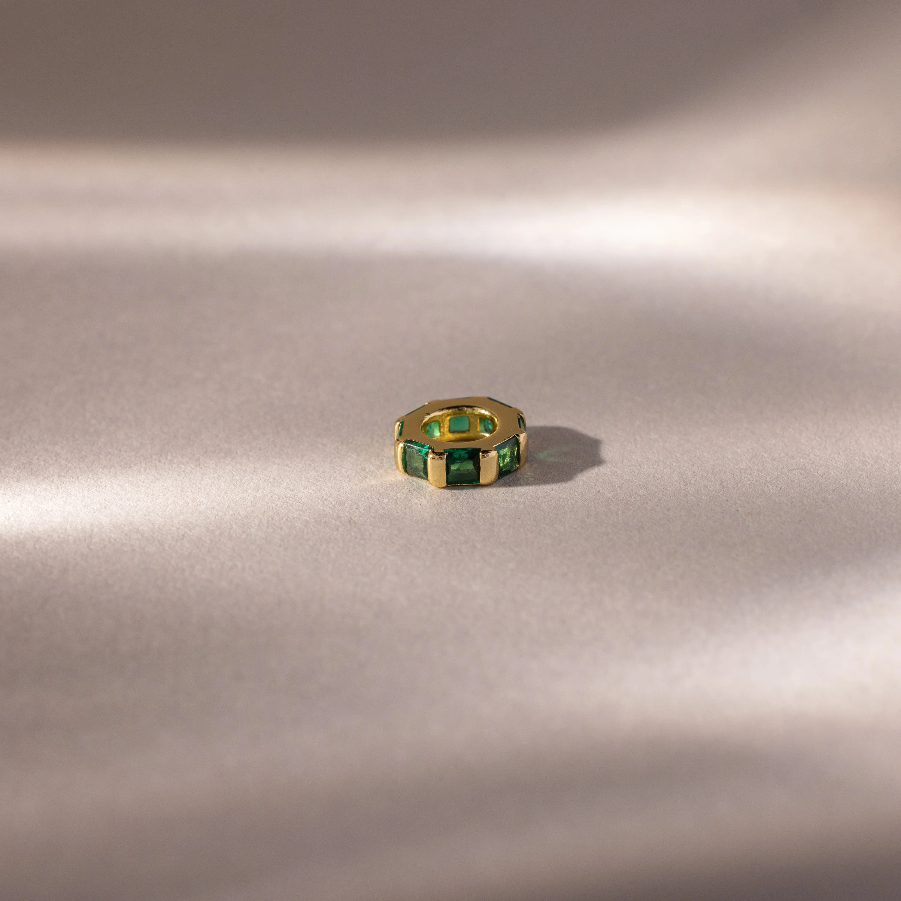 Infinity Princess Emerald Charm
