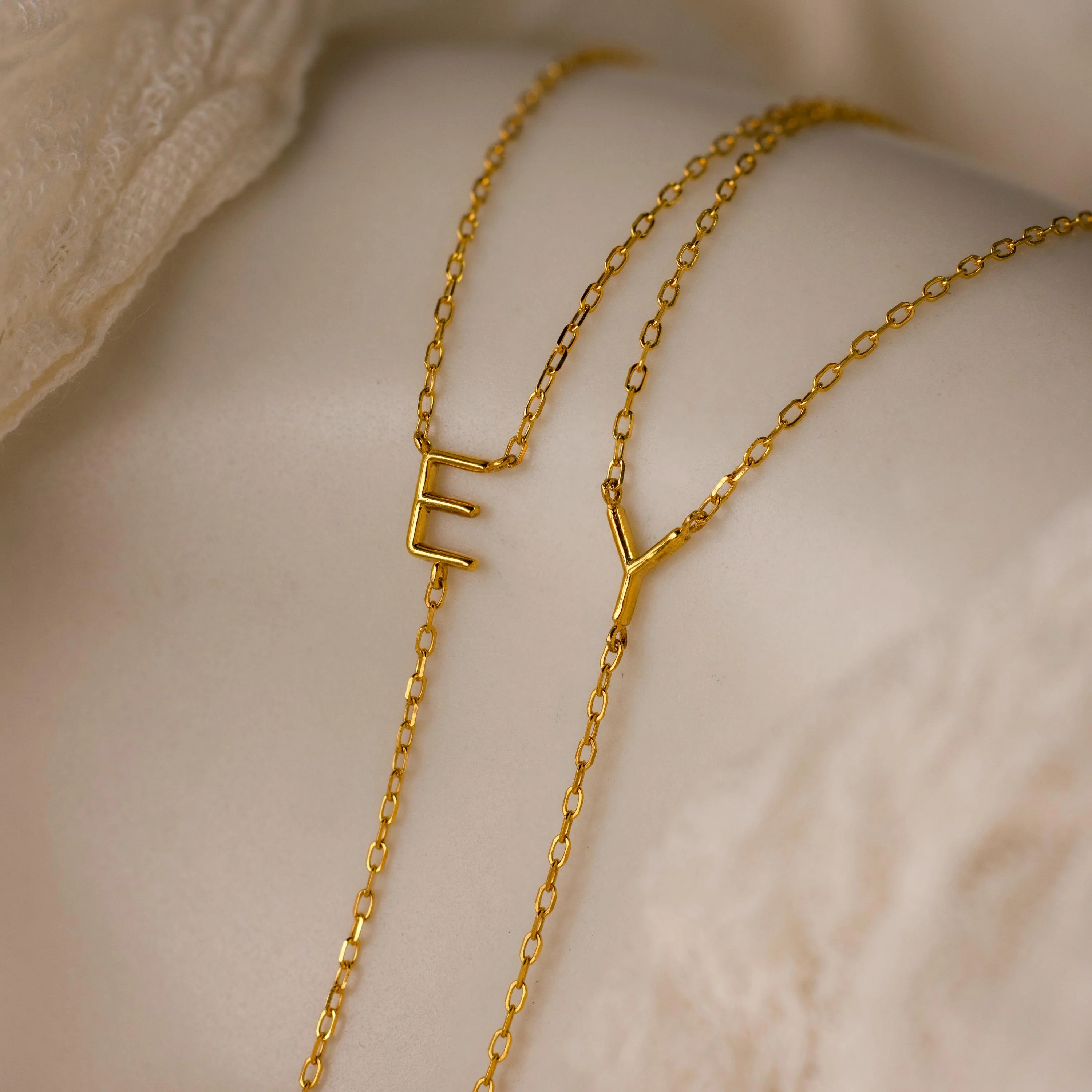 Initial Birthstone Lariat Necklace - Image 7