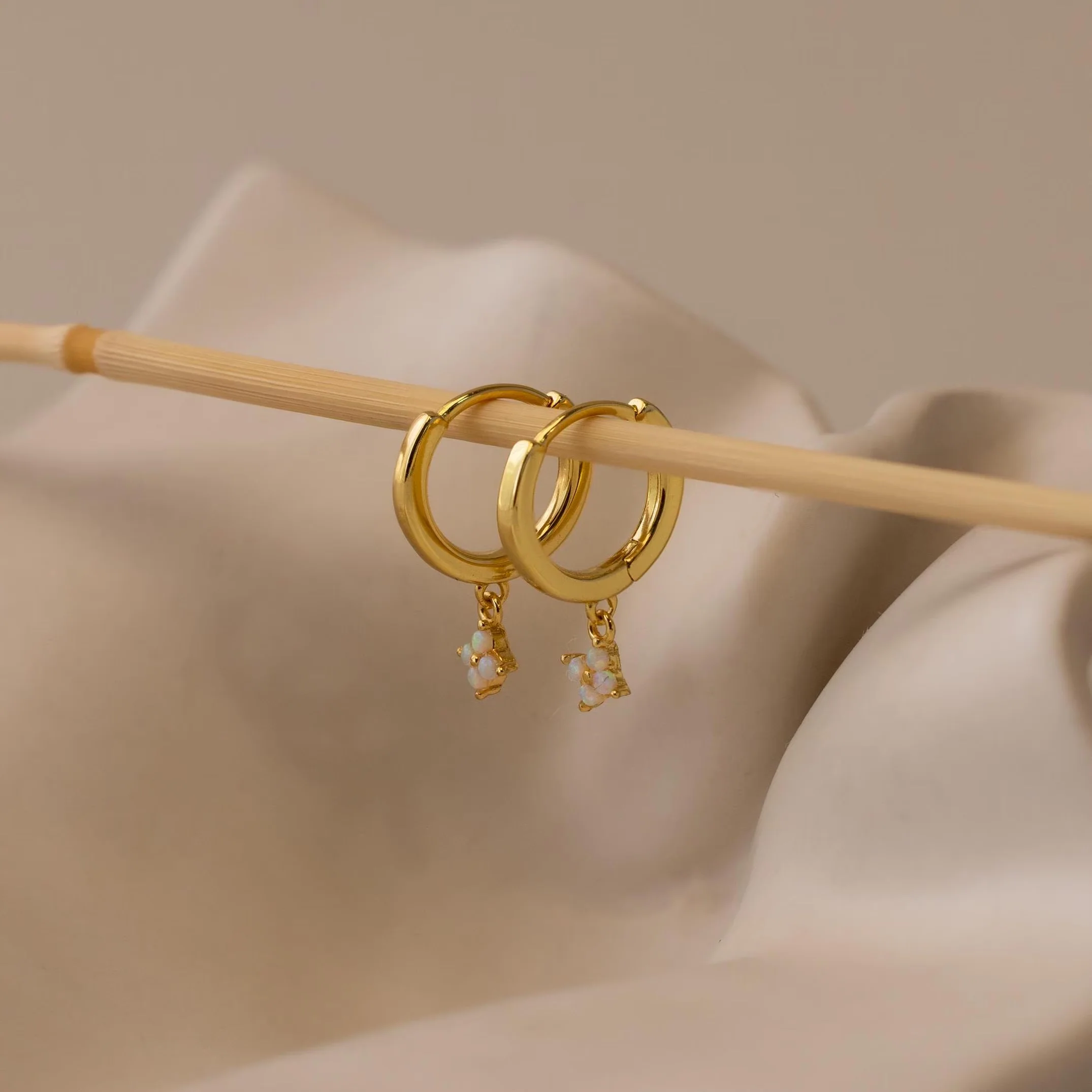 Ivy Birthstone Hoops - Image 7