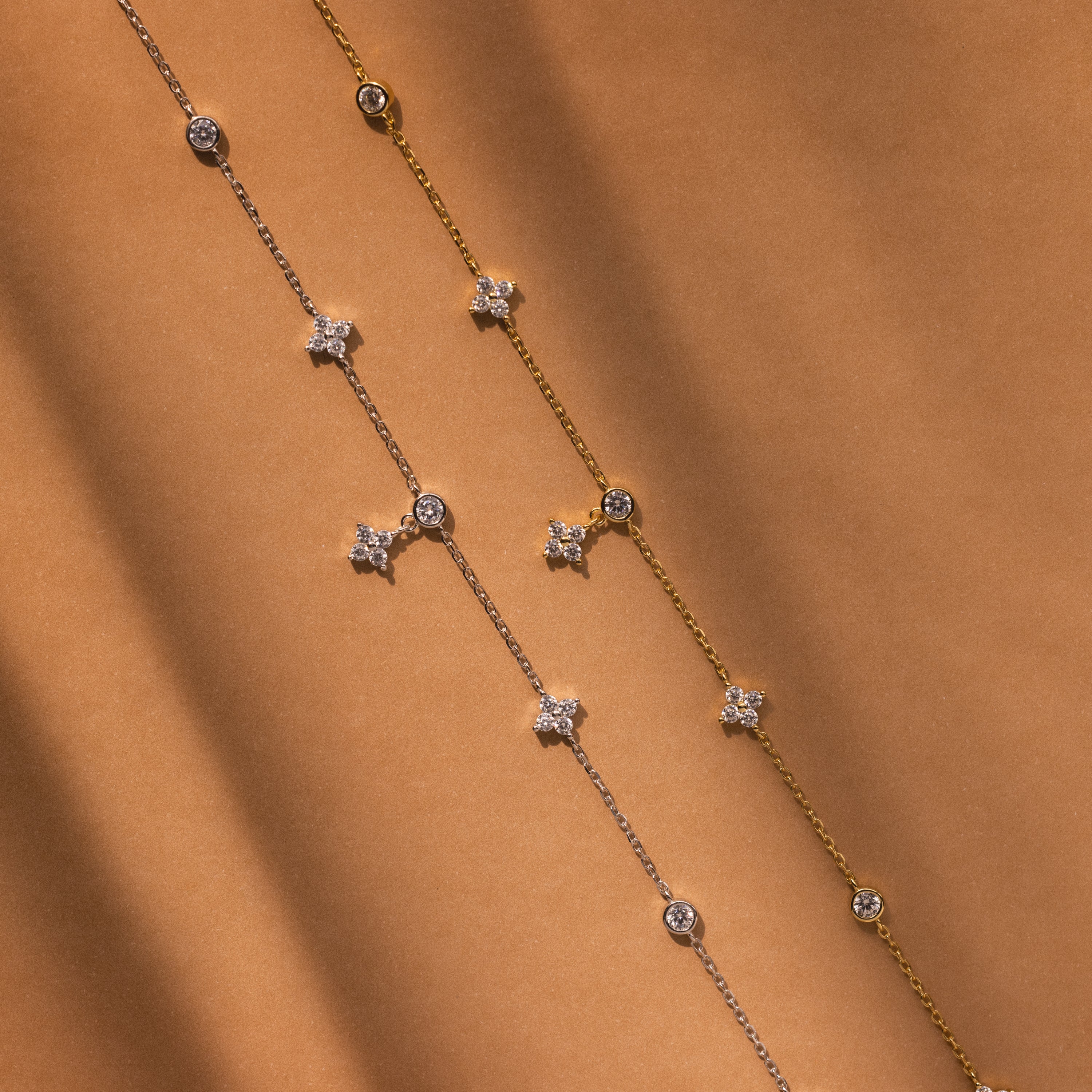 Ivy Diamond Station Necklace - Image 7