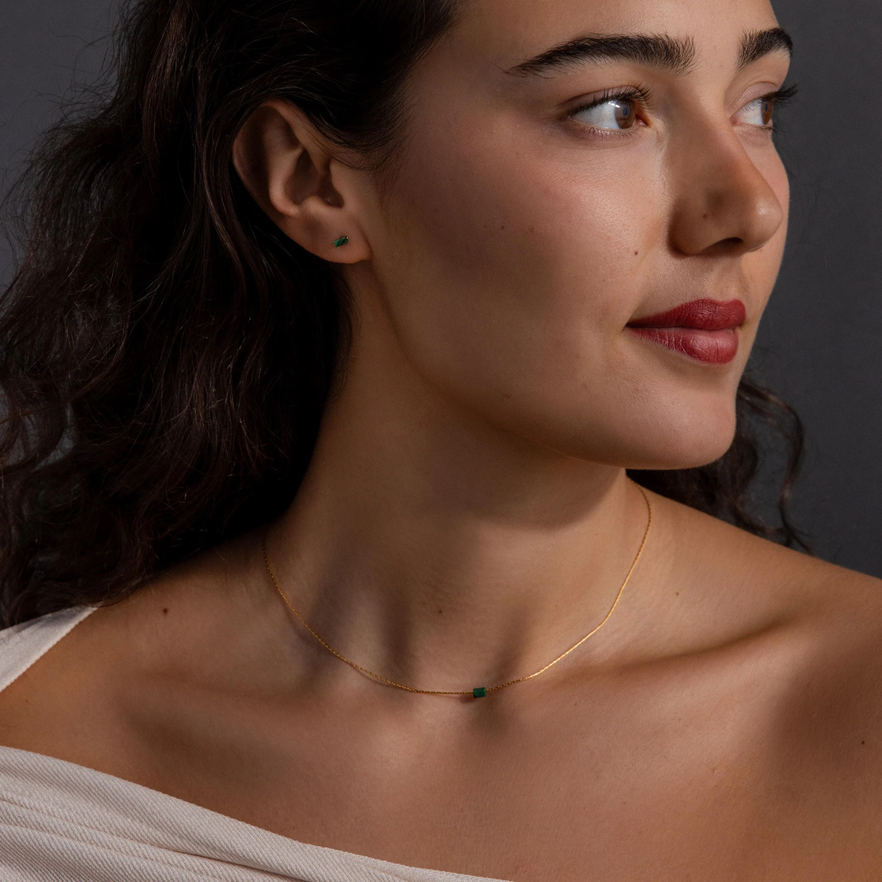 Jade Bar Jewelry Set - Image 2