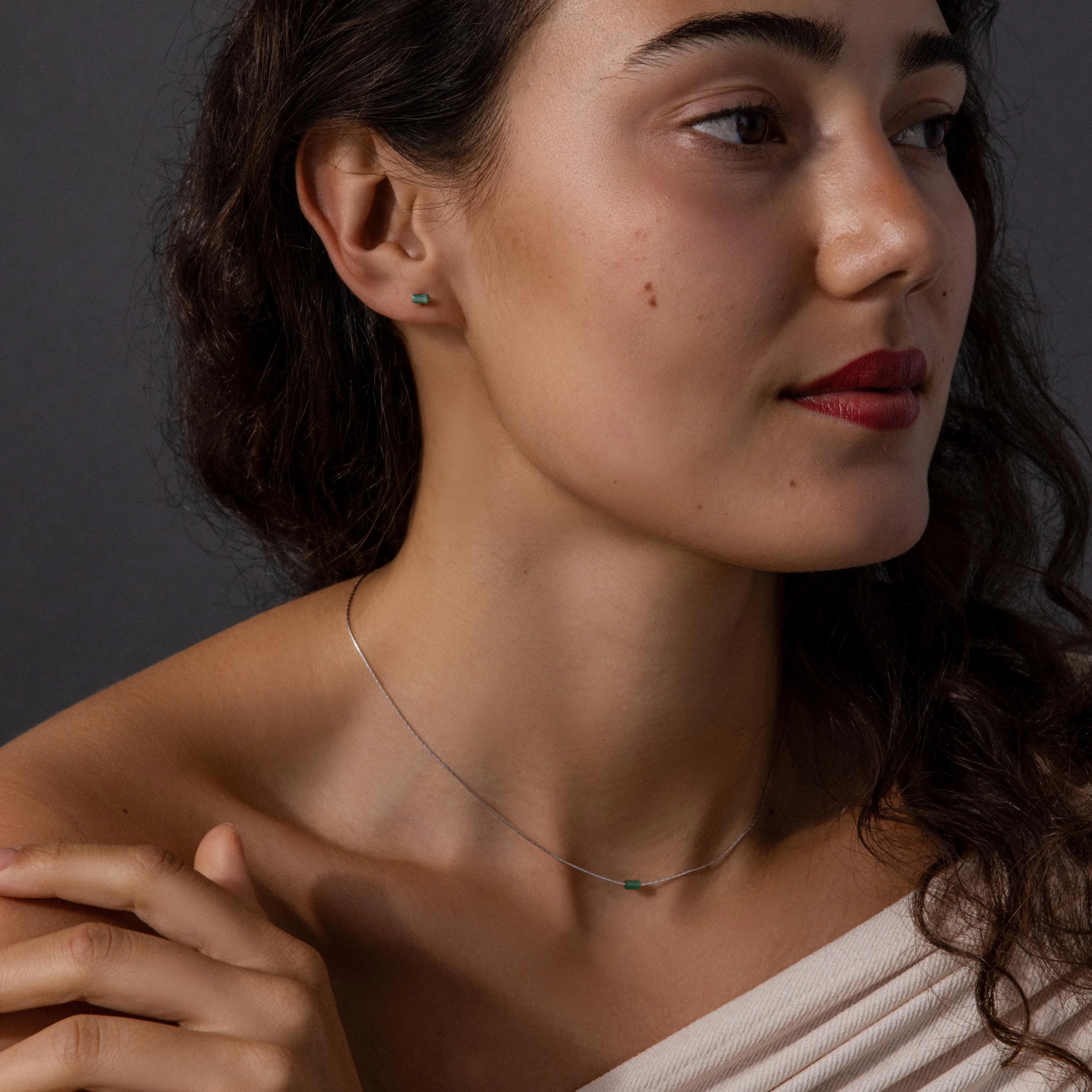 Jade Bar Jewelry Set - Image 8