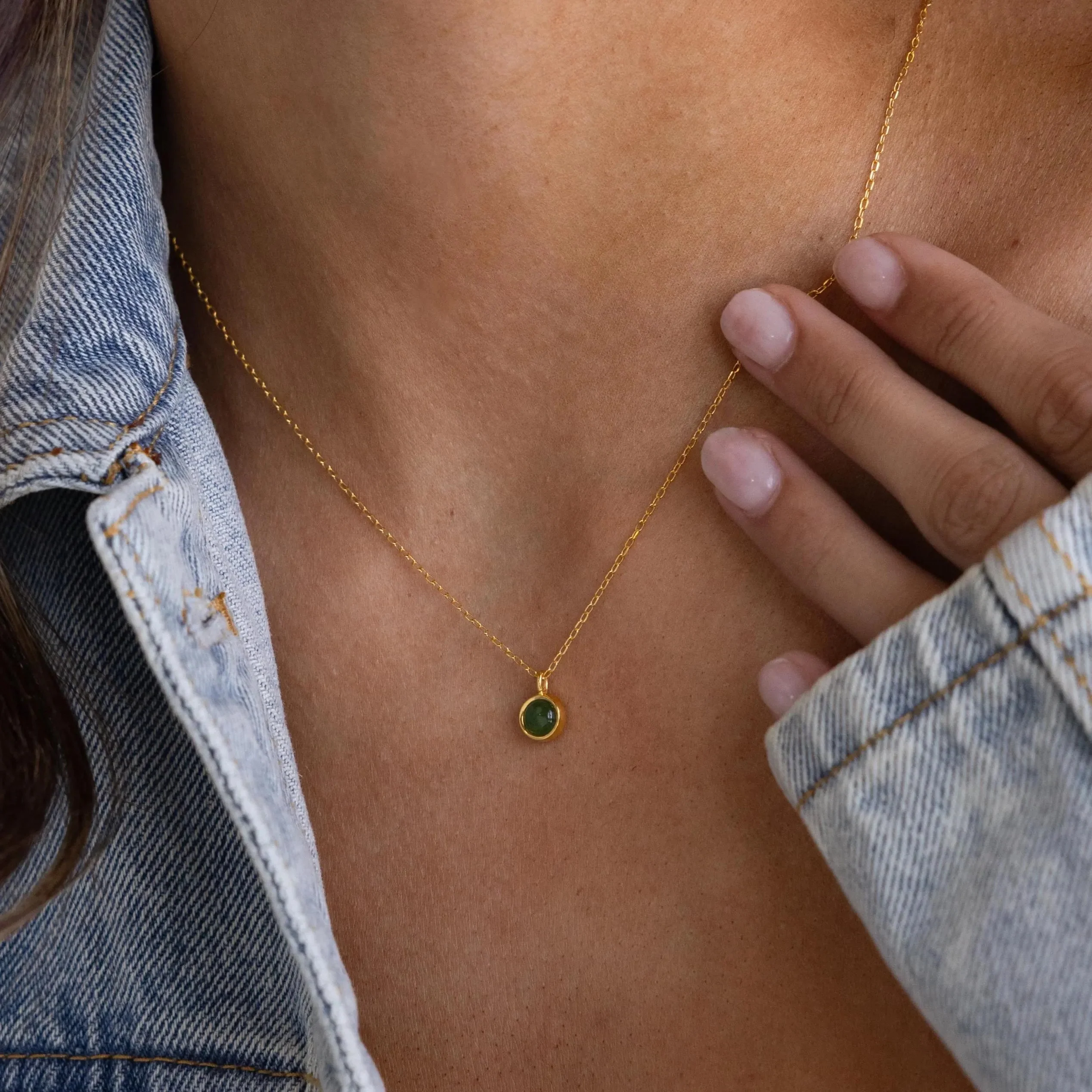 Jade Charm Necklace