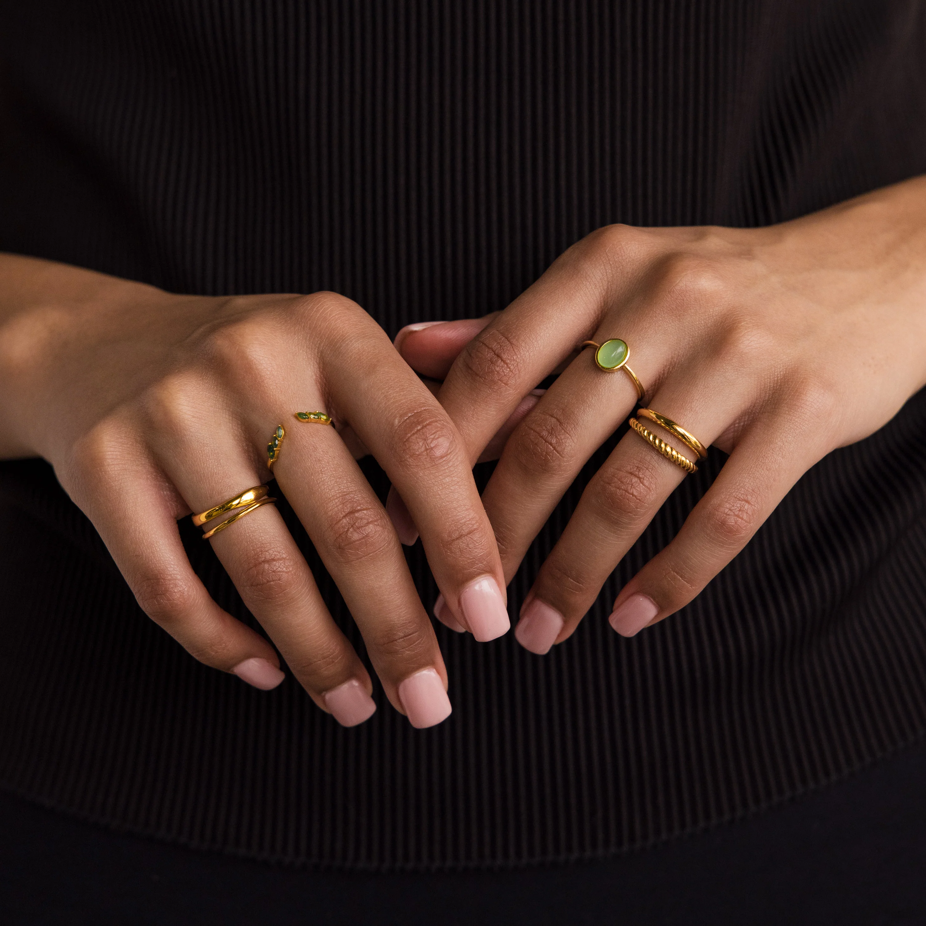 Jade Oval Ring - Image 6