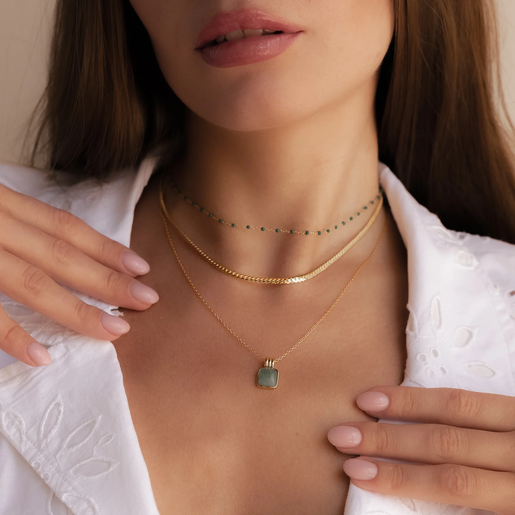 Jade Pendant Necklace - Image 10