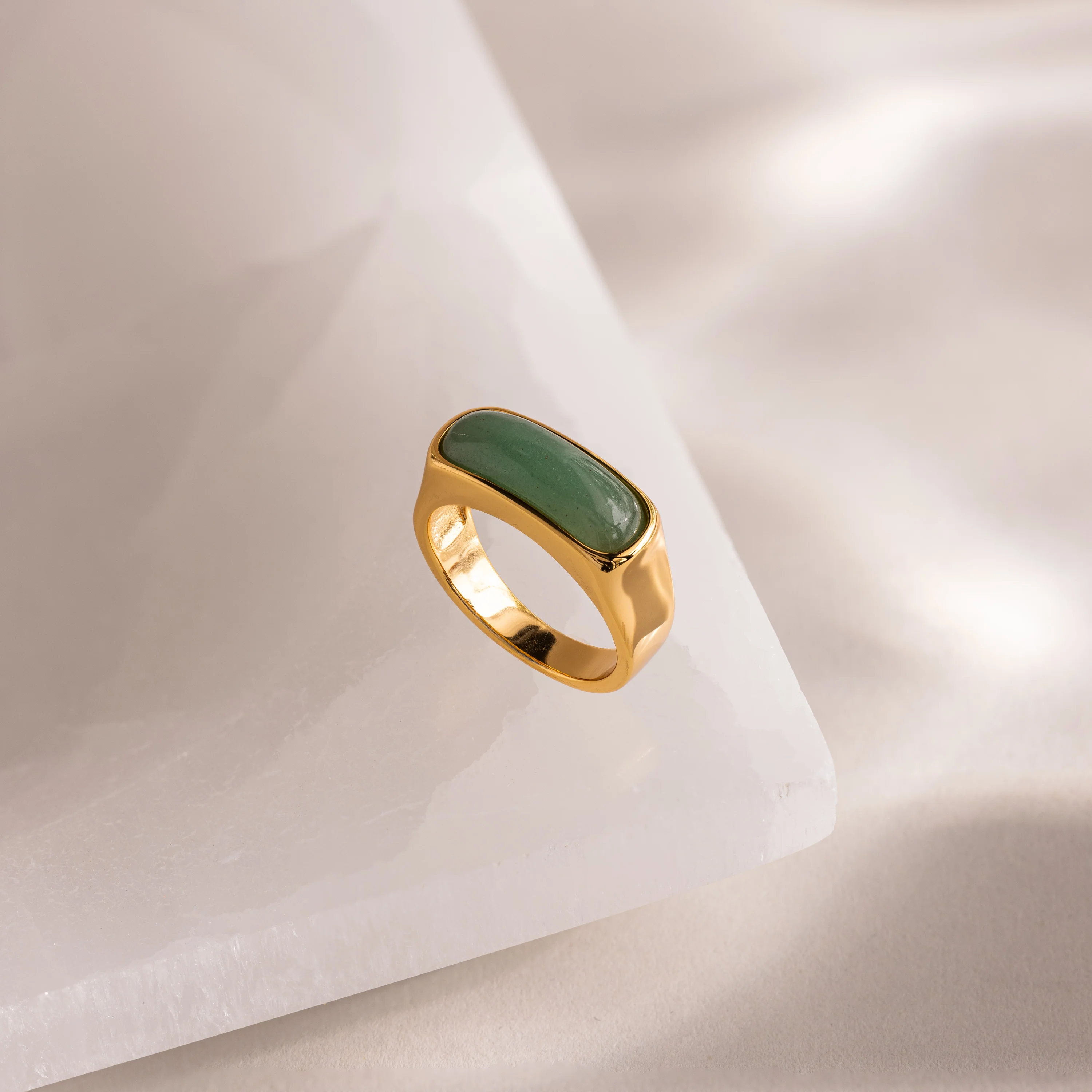 Jade Signet Ring - Image 3
