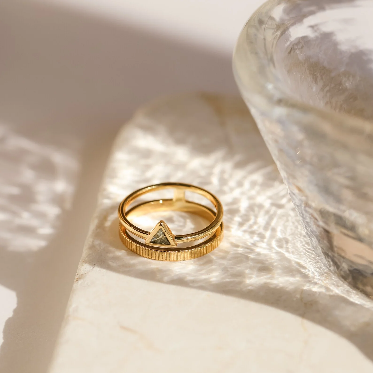Jaida Peridot Duo Ring - Image 3