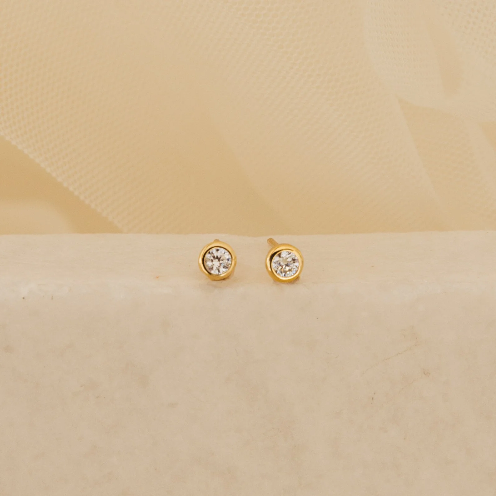 Jane Diamond Studs - Image 3