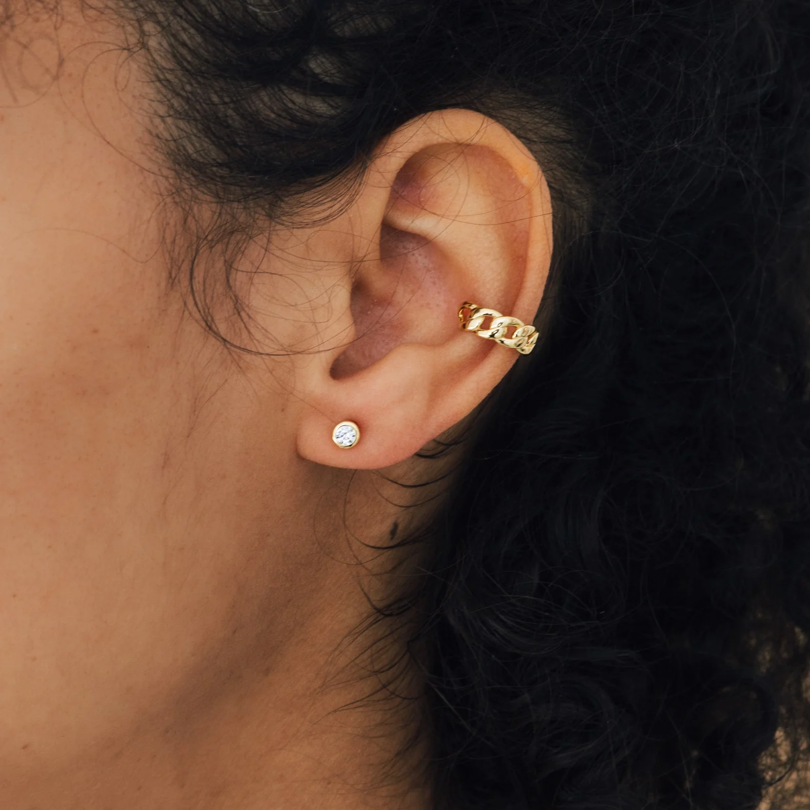 Jane Diamond Studs - Image 4