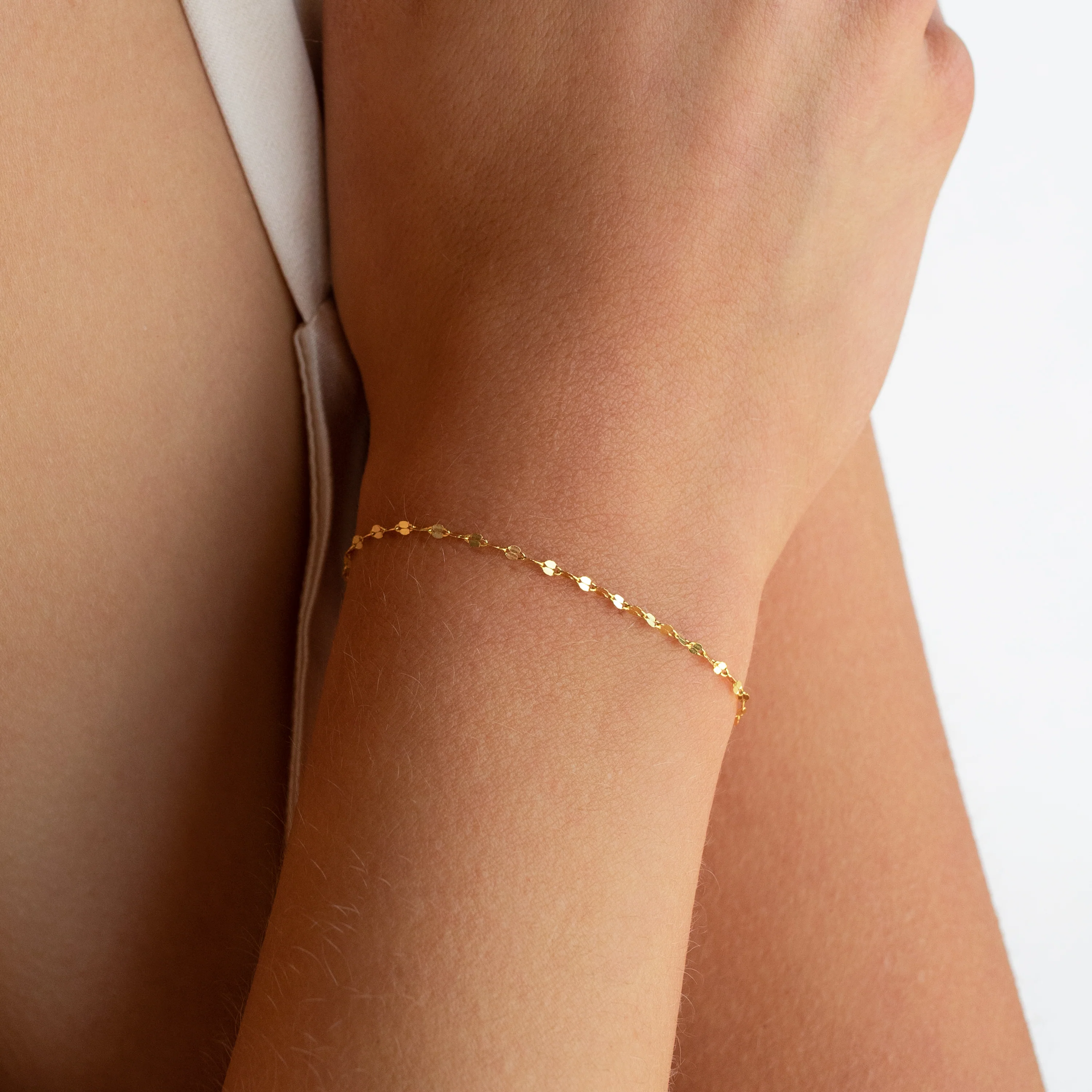 Josephine Chain Bracelet in 18K Gold