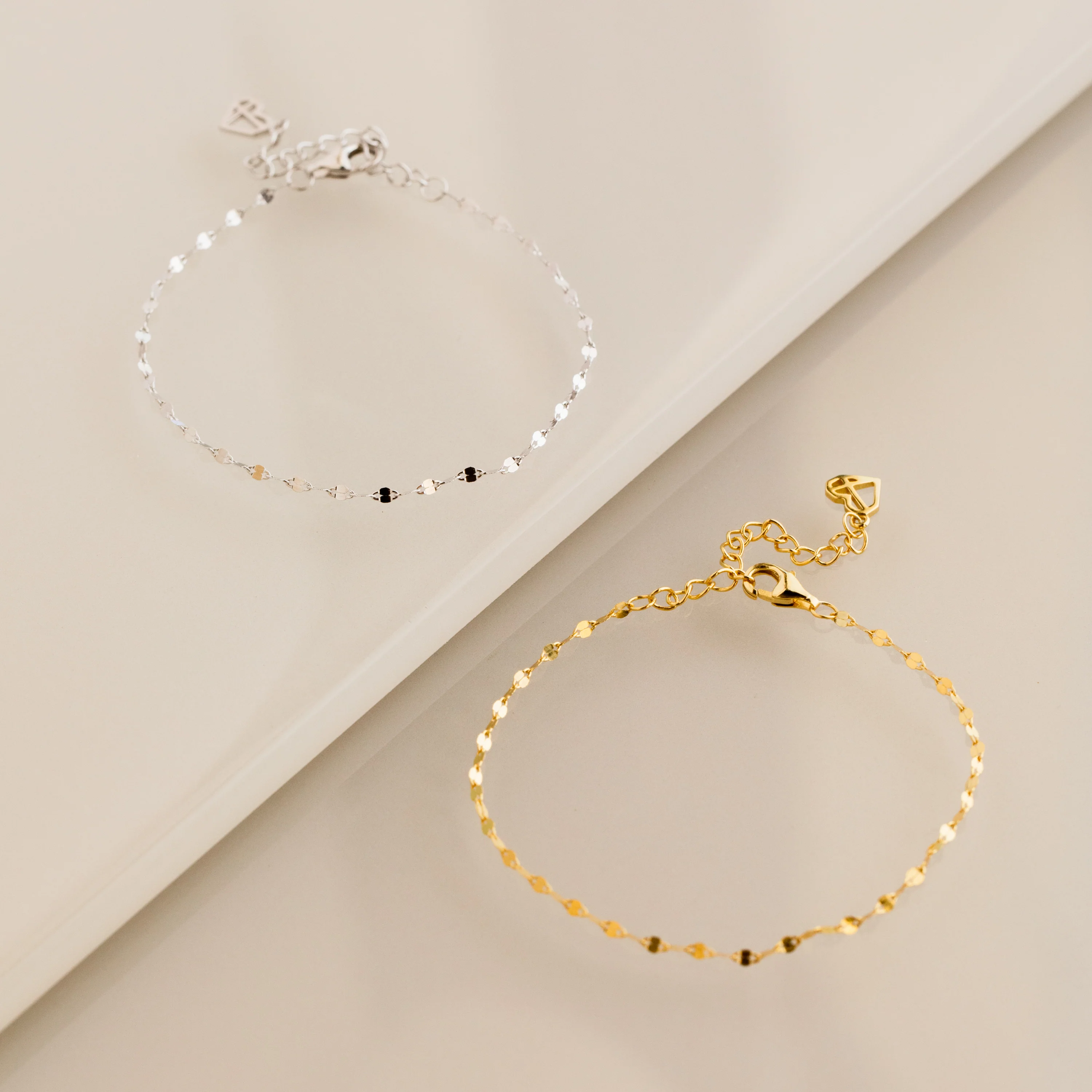 Josephine Chain Bracelet in Silver - Image 3