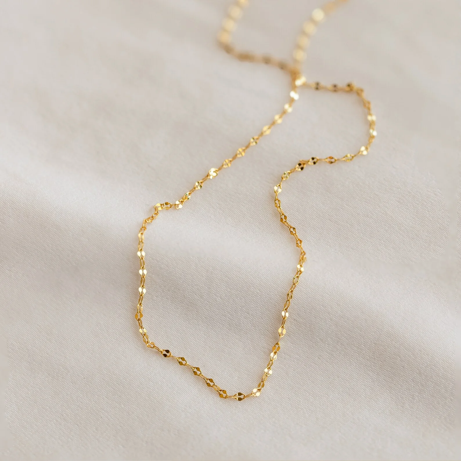 Josephine Chain Necklace in Silver - Image 7